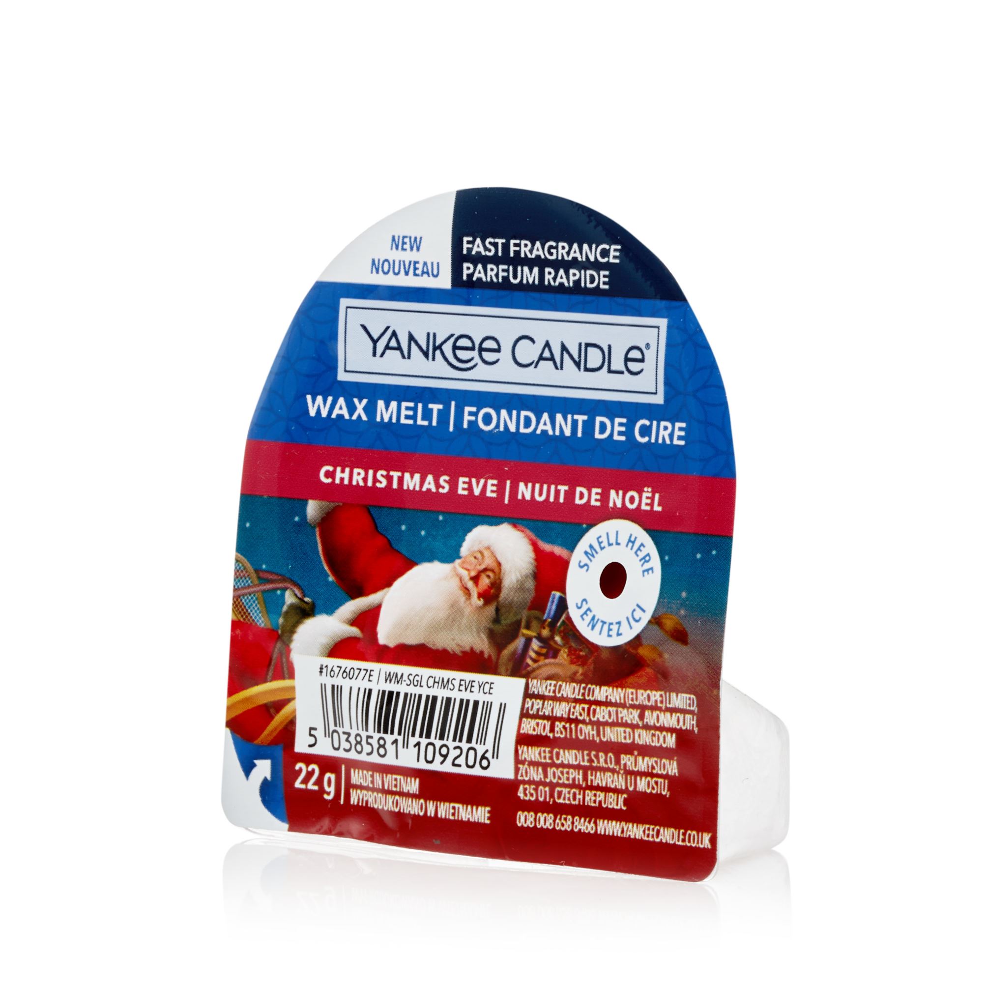 YANKEE CANDLE Wax Melt CHRISTMAS EVE 22 g Duftwachs