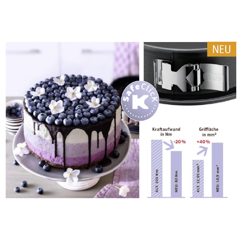 KAISER La Forme Plus SPRINGFORM 28 cm SafeClicK