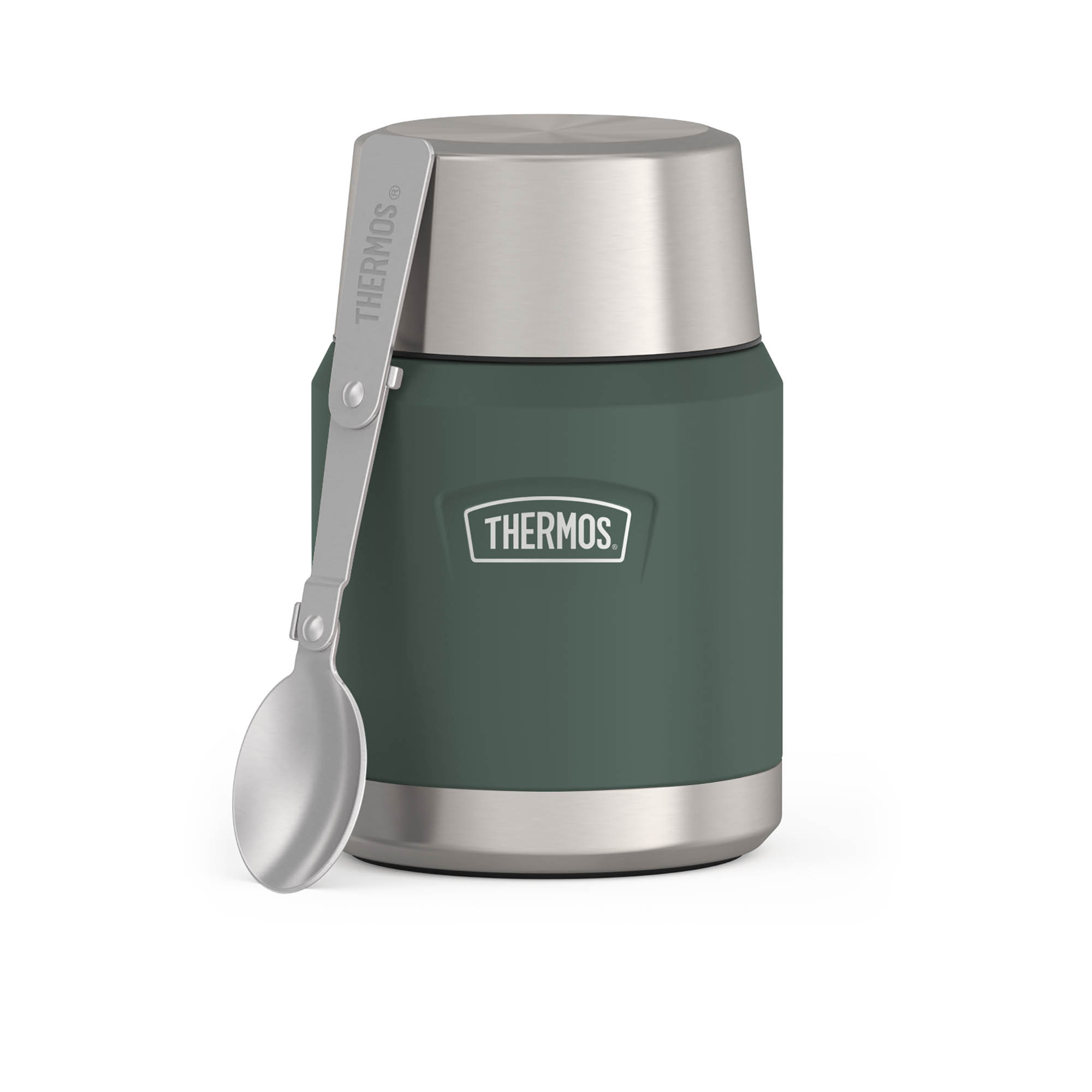 THERMOS Isolierspeisegefäß ICON FOOD JAR 0,47 Liter Edelstahl doppelwandig forest