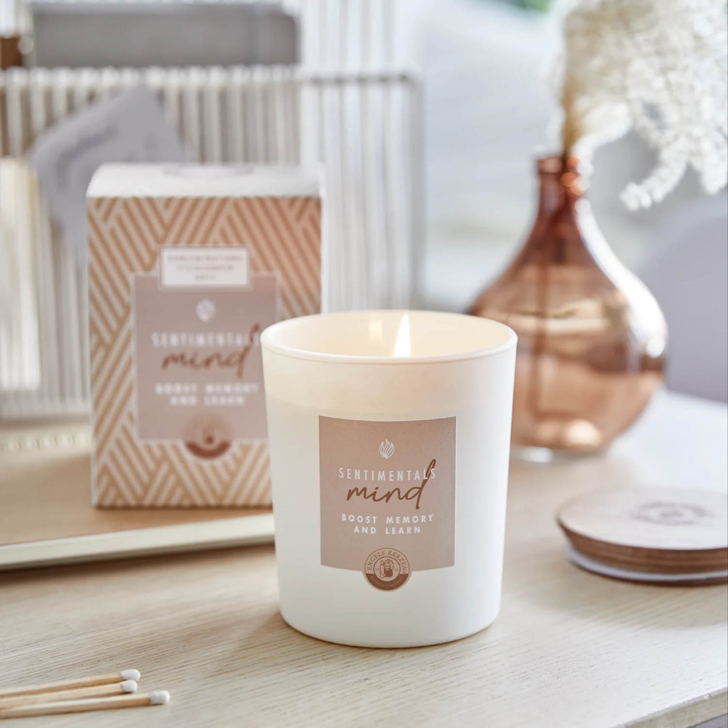 ENGELS KERZEN Duftkerze im Glas SENTIMENTALS MIND Boost Memory and Learn 360 g