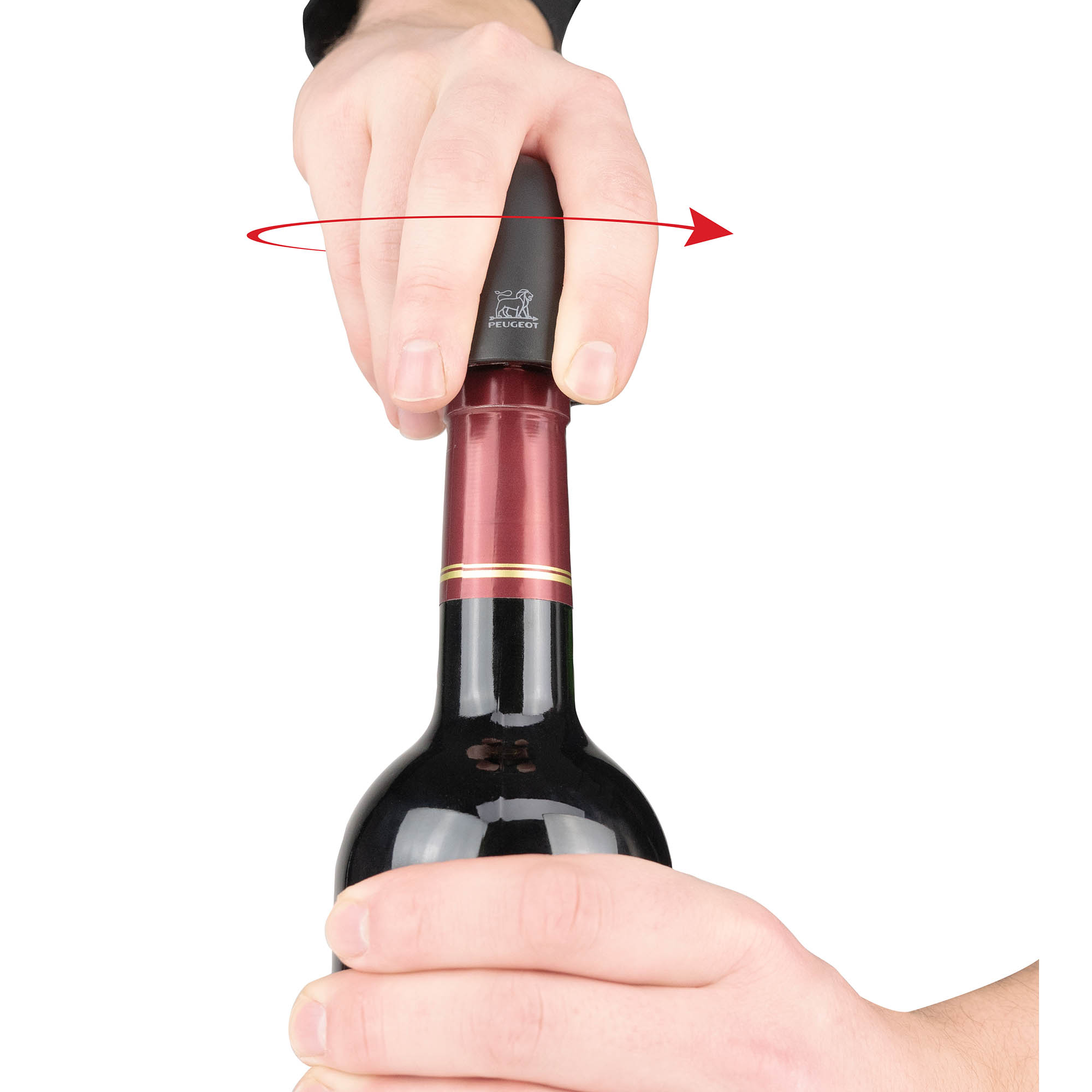 PEUGEOT electric corkscrew ELIS TOUCH Lithium-Ion stainless steel