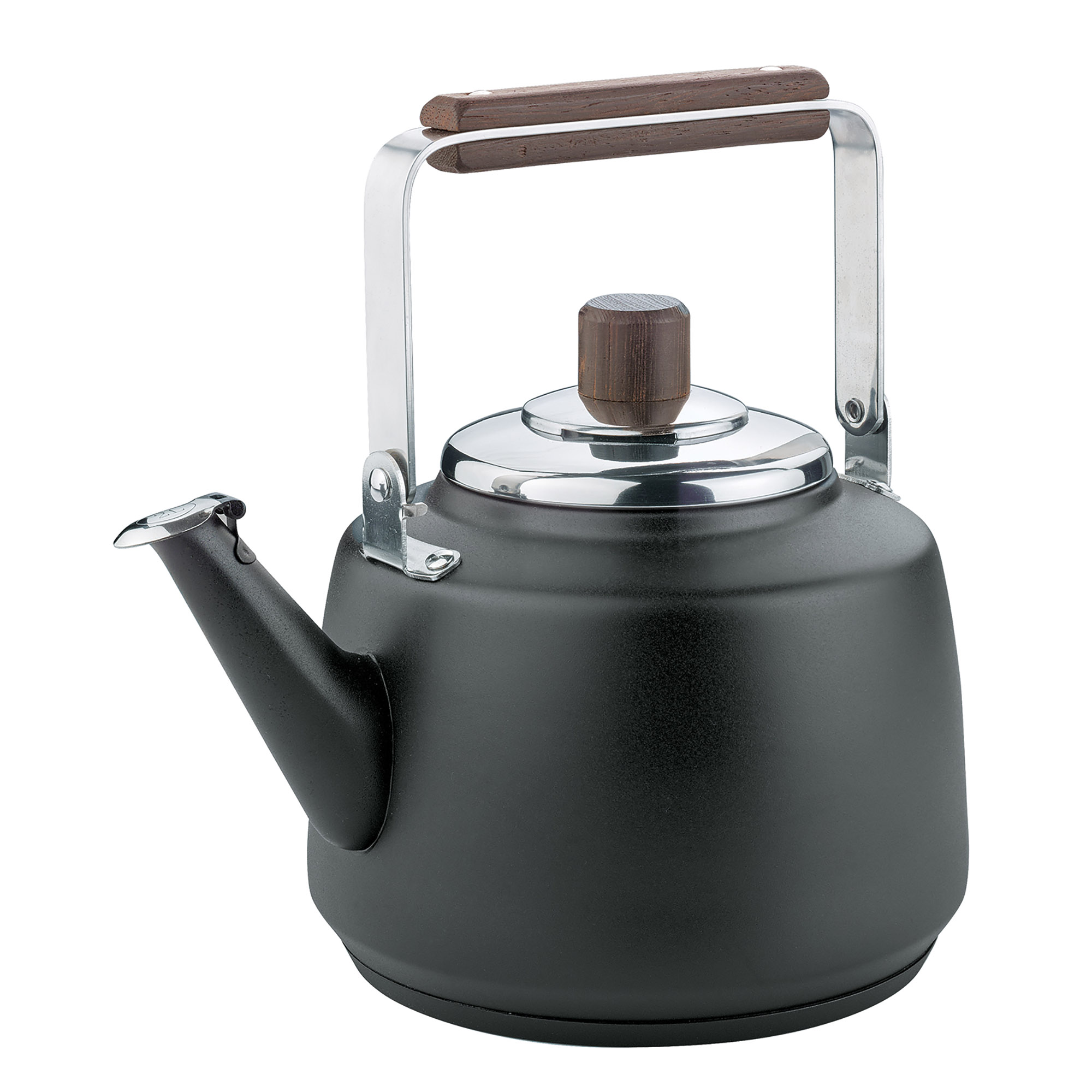 CILIO Wasserkessel NERO Edelstahl schwarz 2,0 Liter Induktion