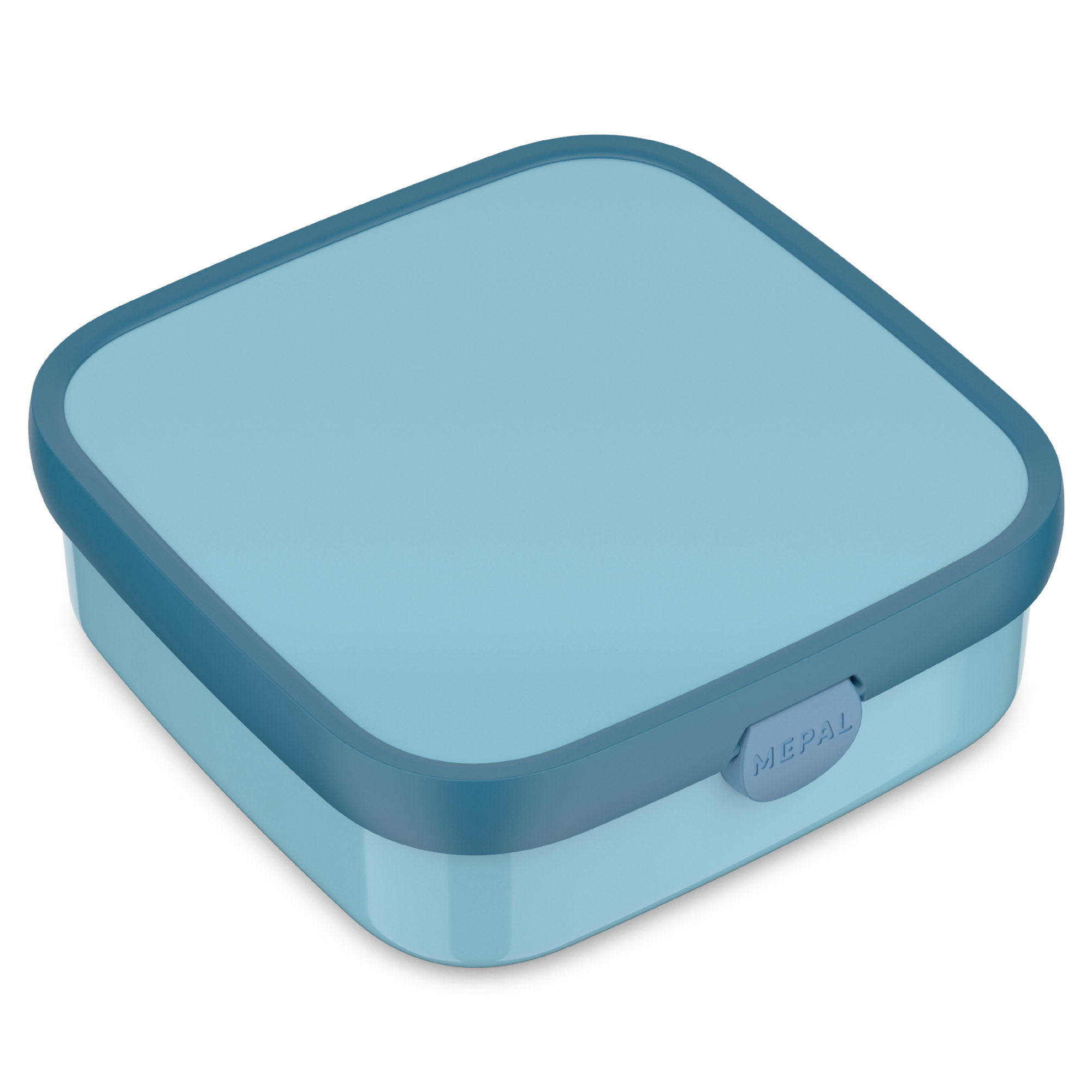MEPAL Brotdose für Kinder CAMPUS groß mit 2 Bento-Einsätzen 1,3 Liter cool blue
