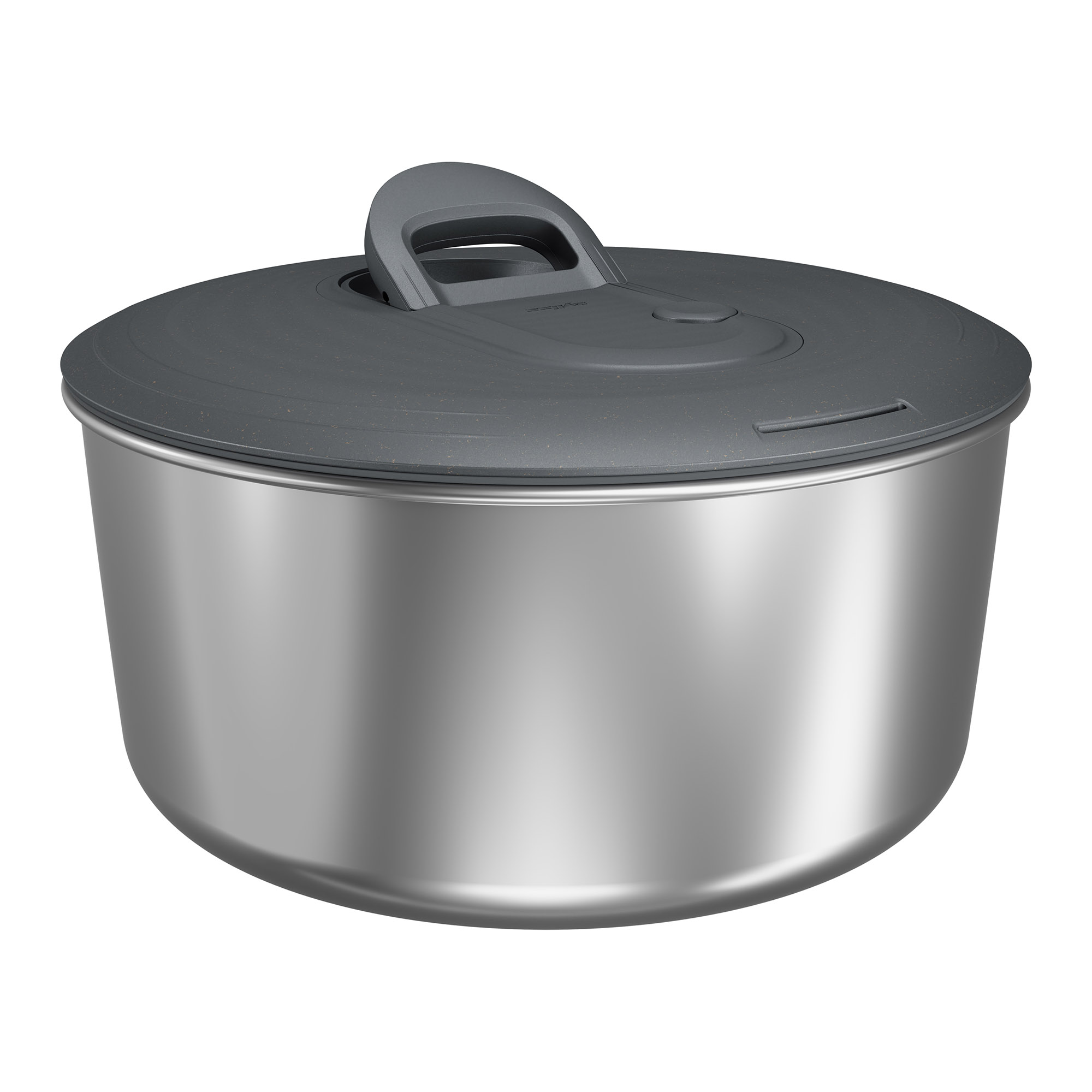 ZYLISS Salatschleuder EASY SPIN L Edelstahl Seilzug-Mechanismus 27 cm schwarz