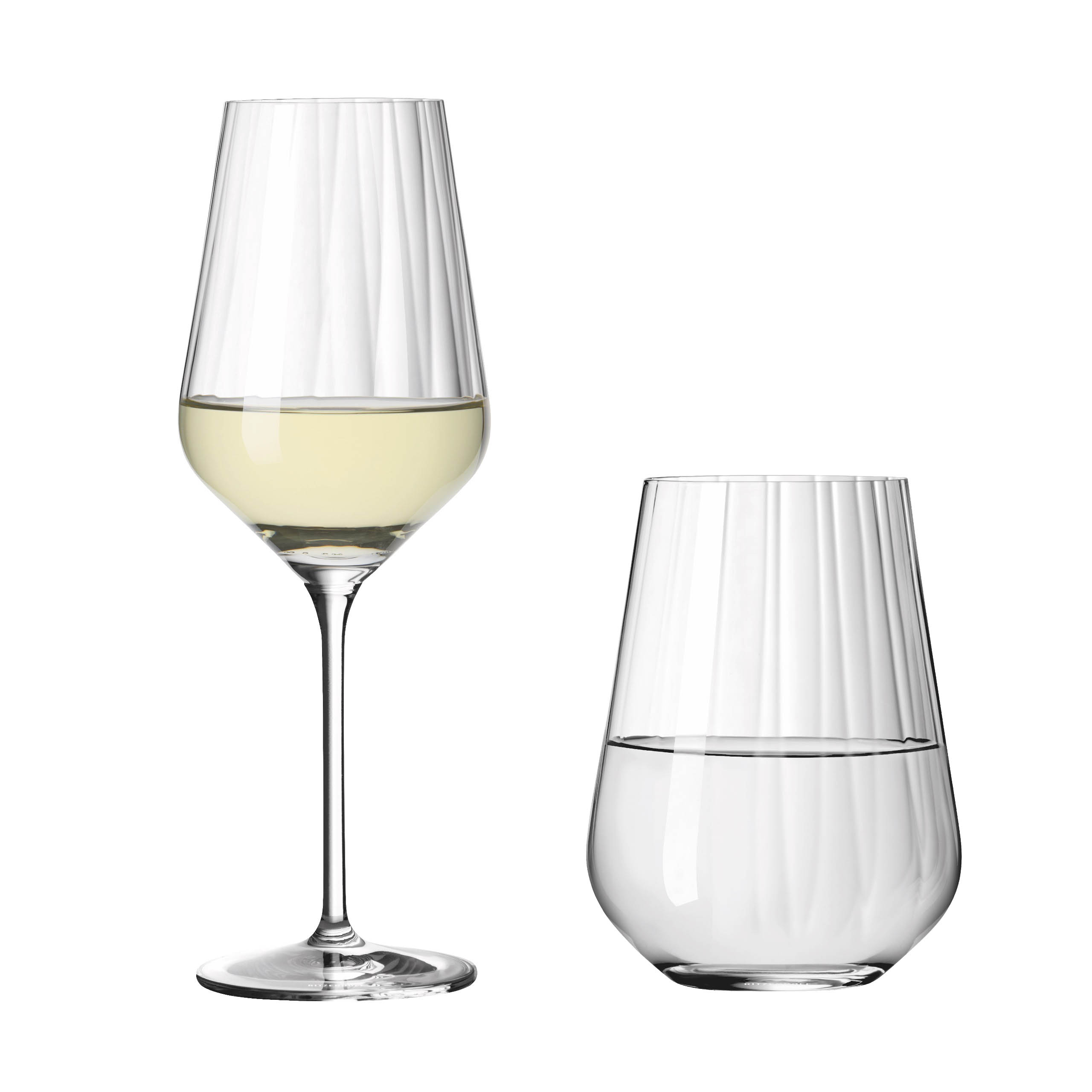 RITZENHOFF white wine and water glass set STERNSCHLIFF 12-piece set