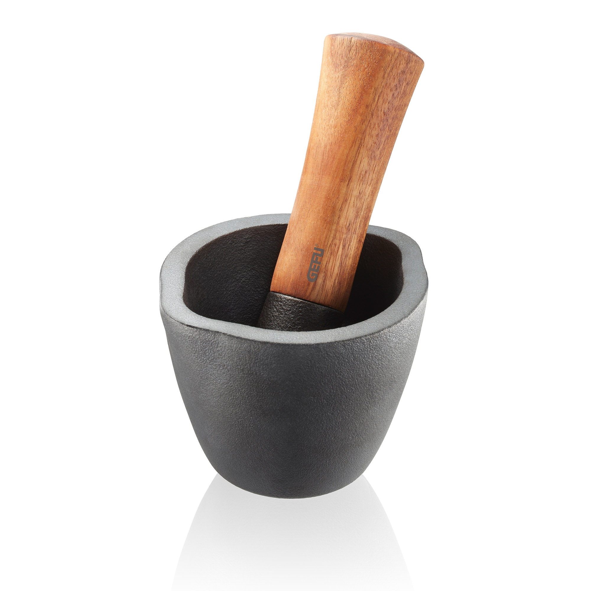 GEFU Mörser X-PLOSION mini aus Gusseisen 8,5 cm Durchmesser