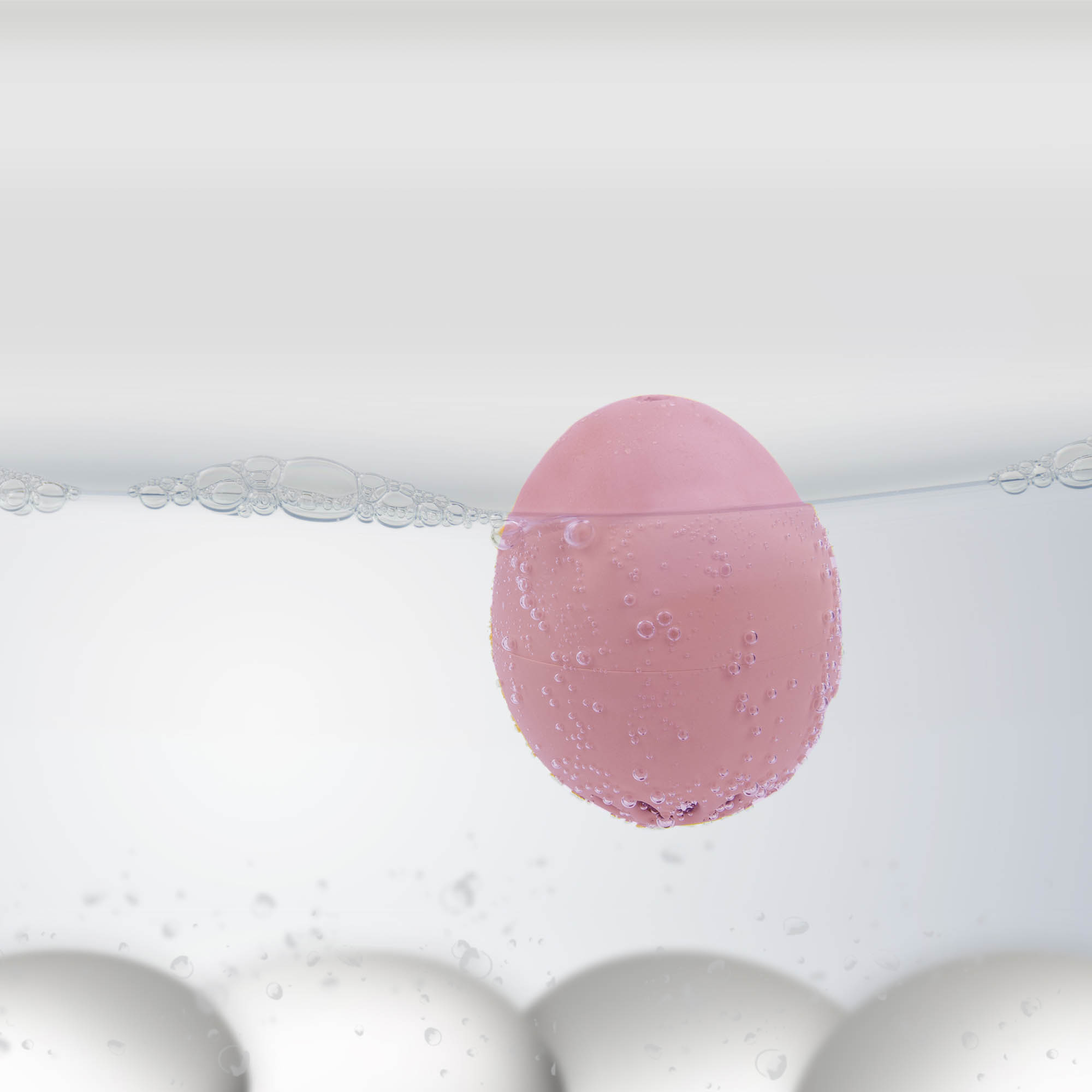 BRAINSTREAM PiepEi CLASSIC rosé Eieruhr zum Mitkochen für 3 Härtegrade