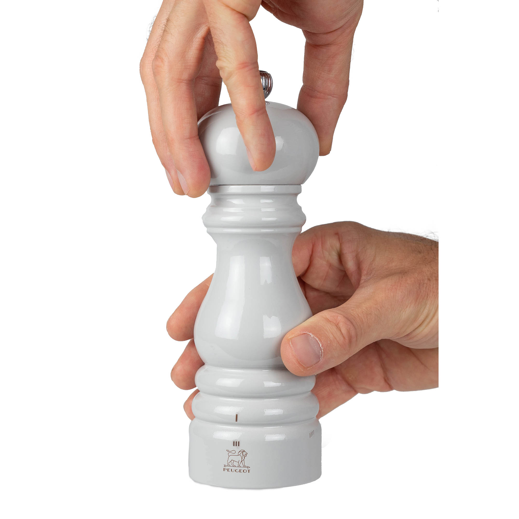 PEUGEOT Salzmühle PARIS 18 cm U'Select Z mit ZIRLION-Mahlwerk Perlgrau