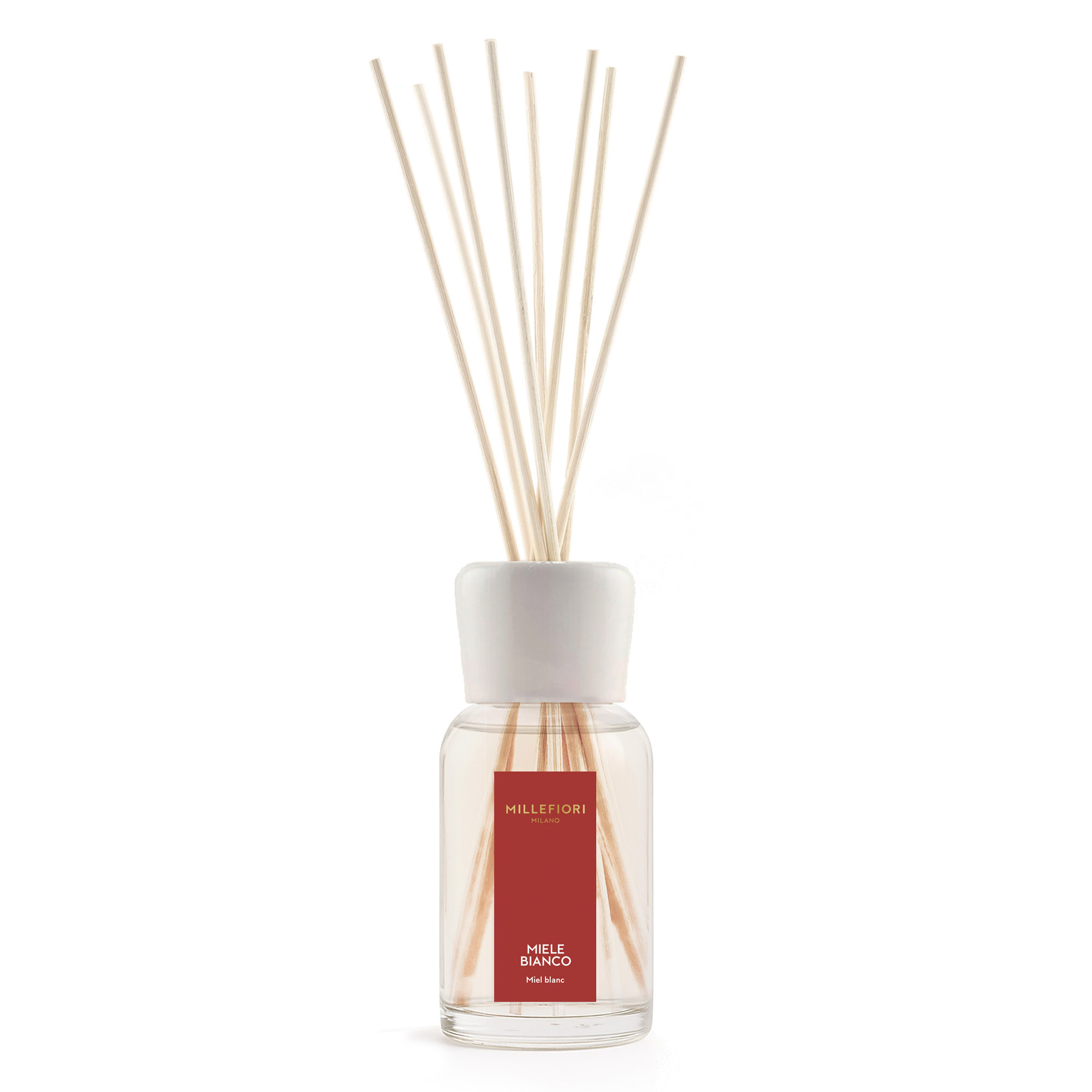 MILLEFIORI MILANO Raumduft Diffuser 250 ml Weihnachts-Edition MIELE BIANCO