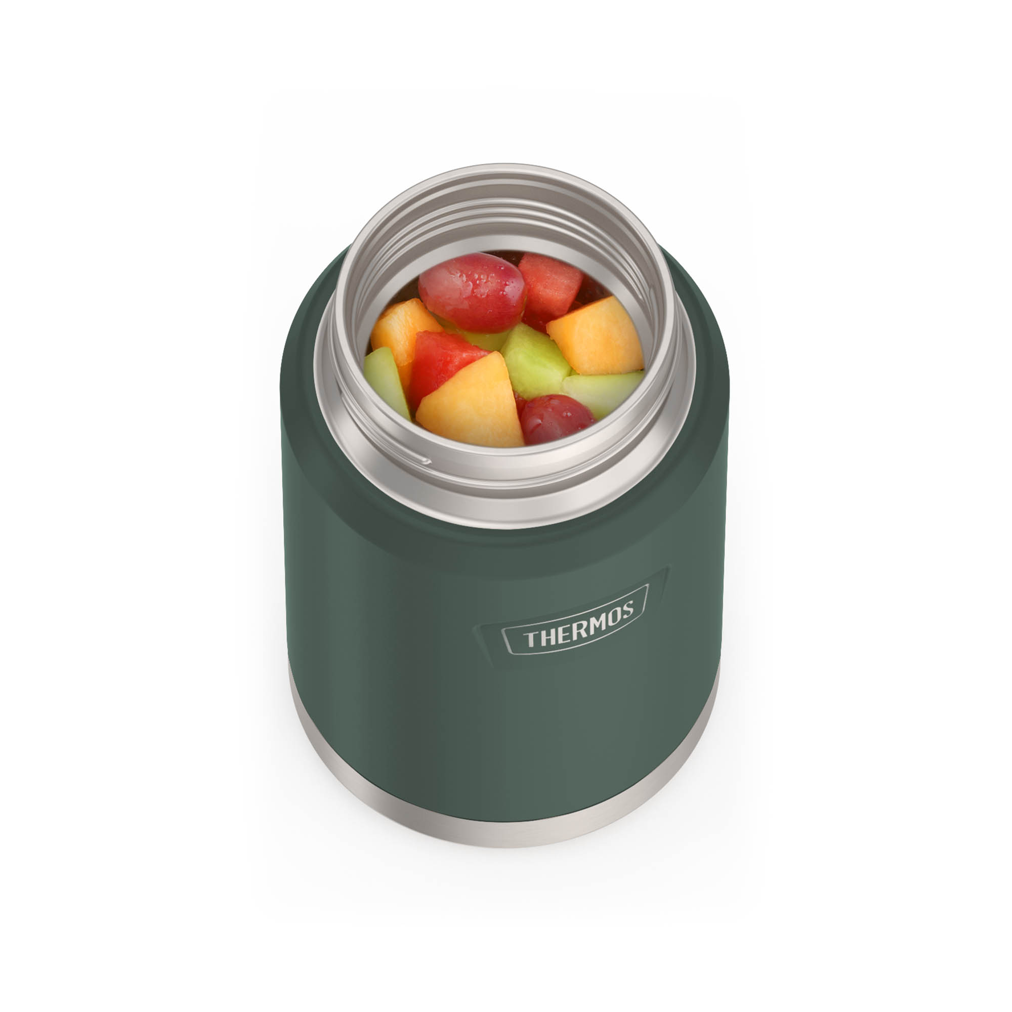 THERMOS insulated food jar ICON FOOD JAR 0.71 litre stainless steel double-walled forest