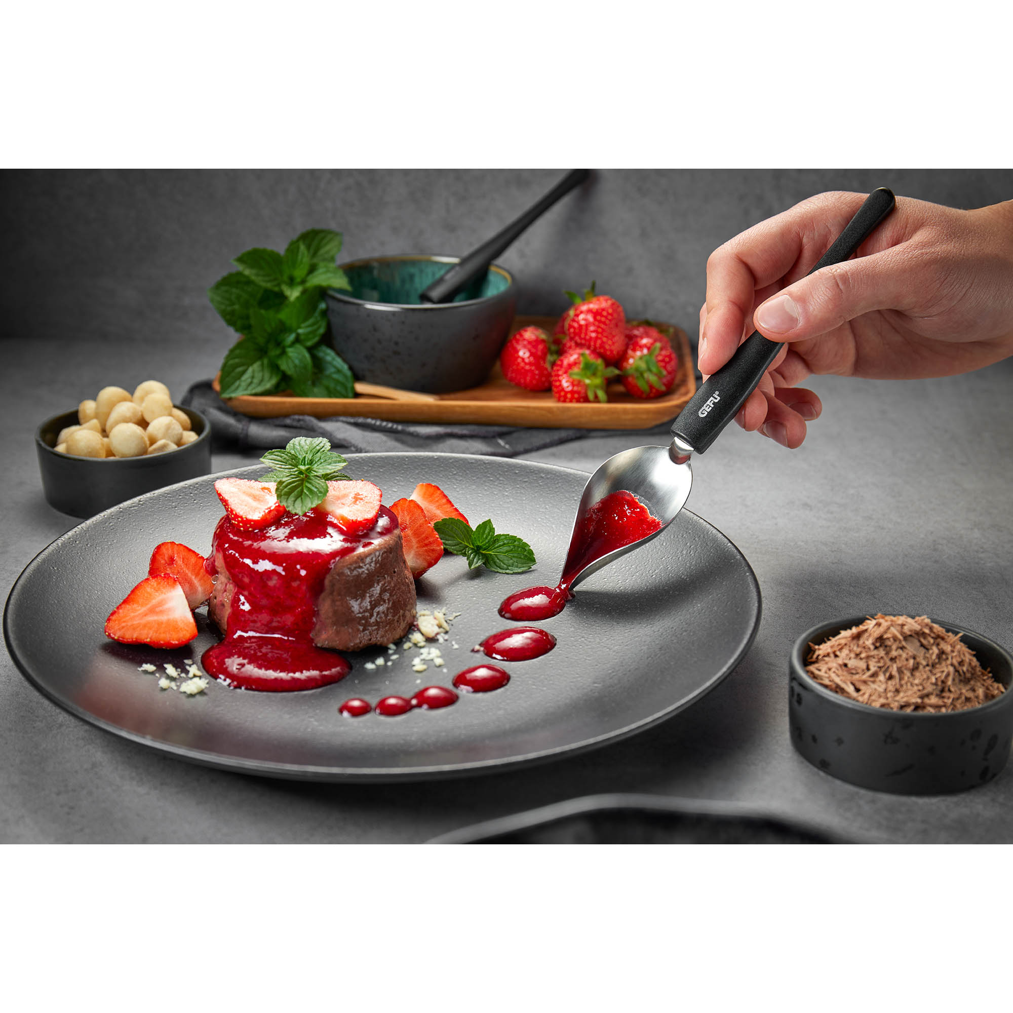 GEFU Dekorierlöffel-Set 2-teilig KULINARI