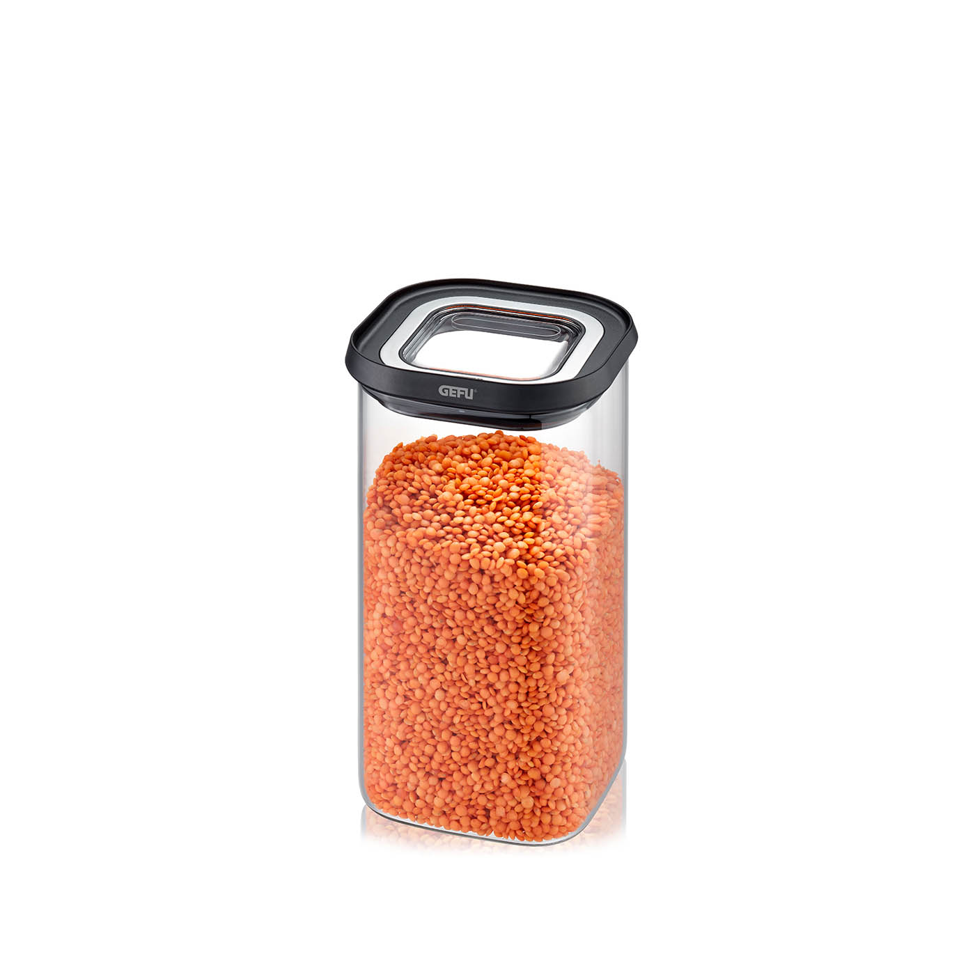 GEFU Vorratsdose Vorratsbehälter PANTRY 1,4 Liter Borosilikatglas