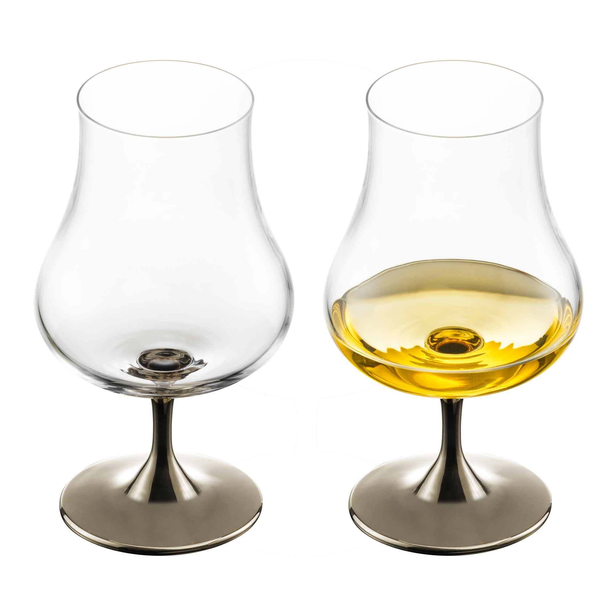 EISCH Spirituosenglas GENTLEMAN PLATIN 2 Stück im Geschenkset Inhalt je 220 ml