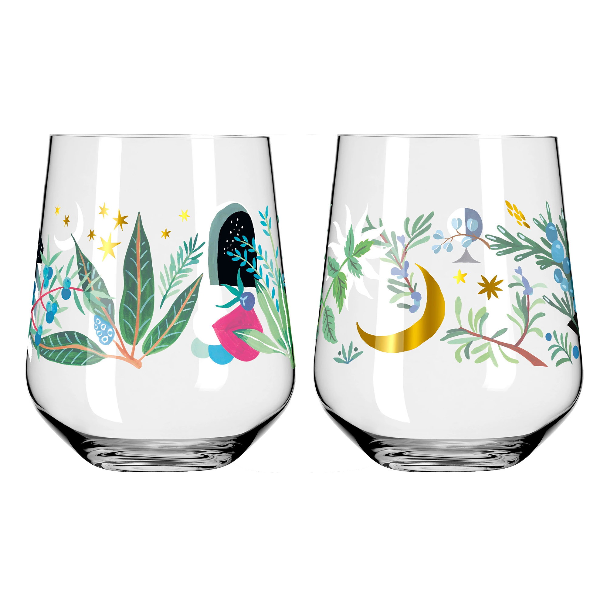 RITZENHOFF Longdrink-Glas-Set Ginglas BOTANIC GLAMOUR #7 / #8 je 720 ml 2 Stück