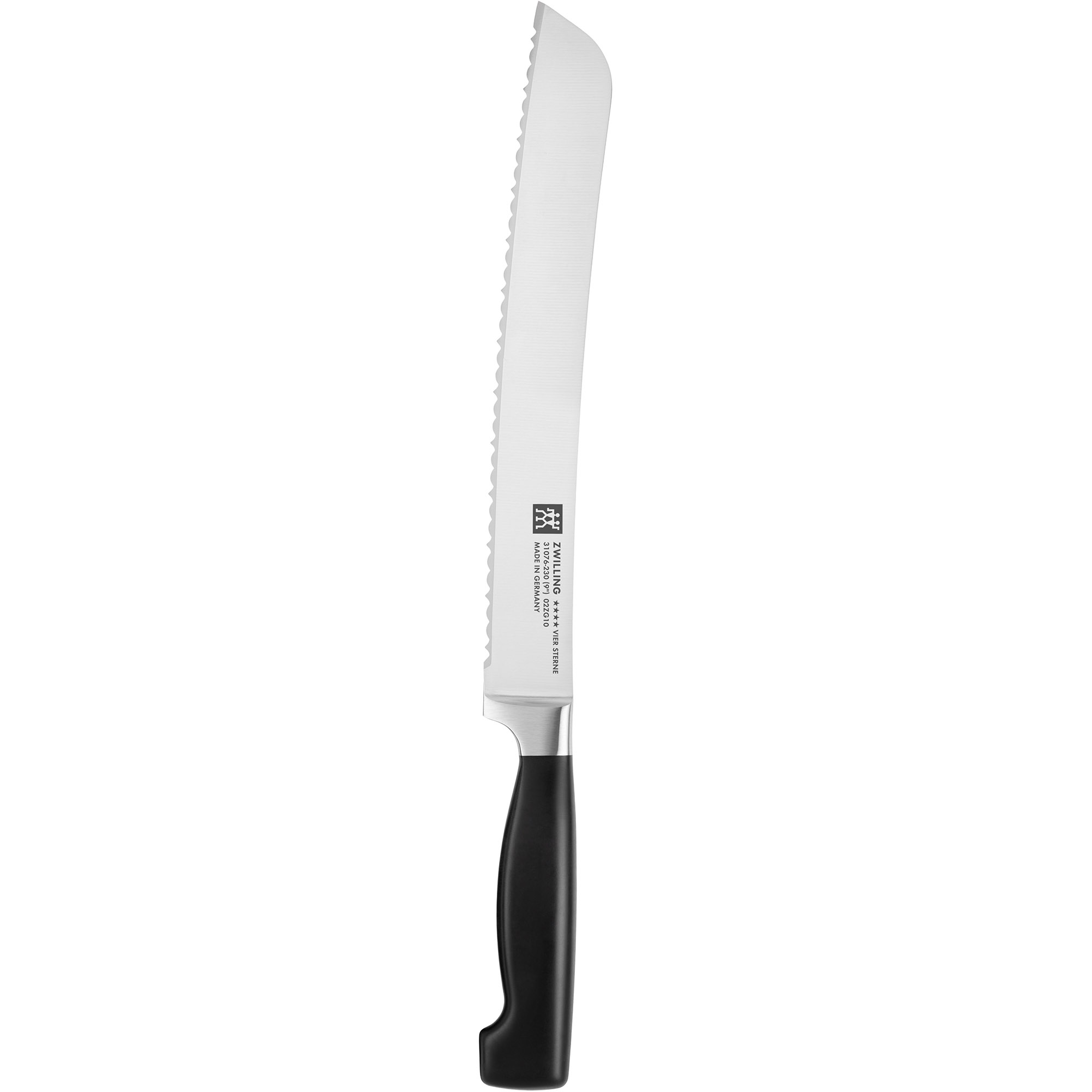 ZWILLING Messerserie VIER STERNE Brotmesser 23 cm für große Bauernbrote