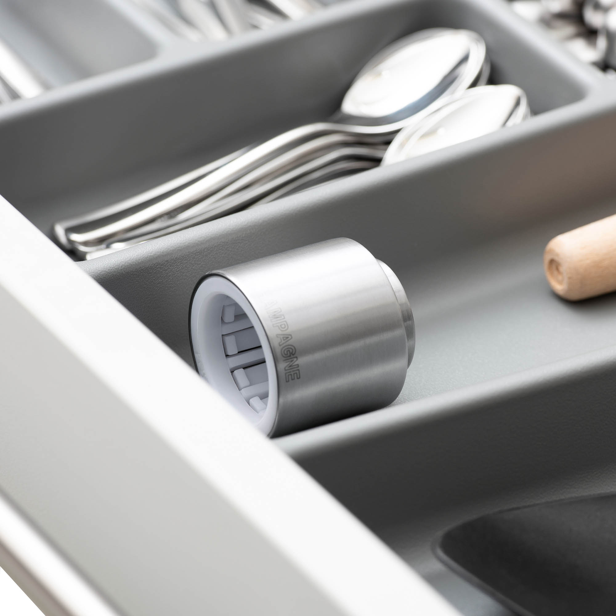 WMF Prosecco-/Sektflaschenverschluss CLEVER & MORE aus Cromargan