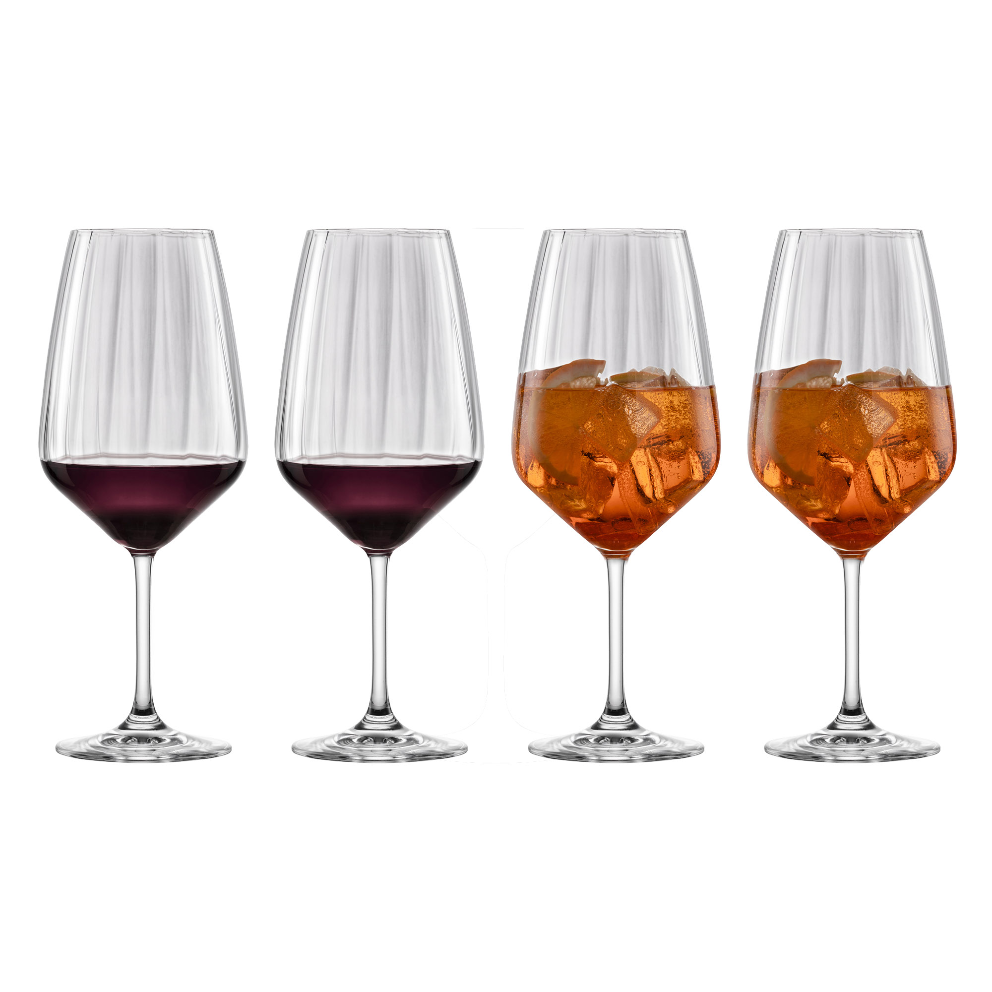 SCHOTT ZWIESEL Serie BLOSSOM Spritzglas Bordeauxglas 4 Stück Inhalt 656 ml