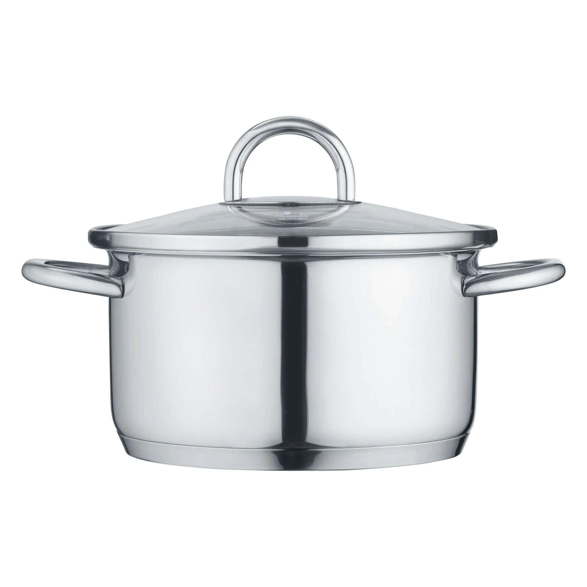 BERNDES Mini-Kochtopf B.MINI 14 cm 1,2 Liter mit Glasdeckel