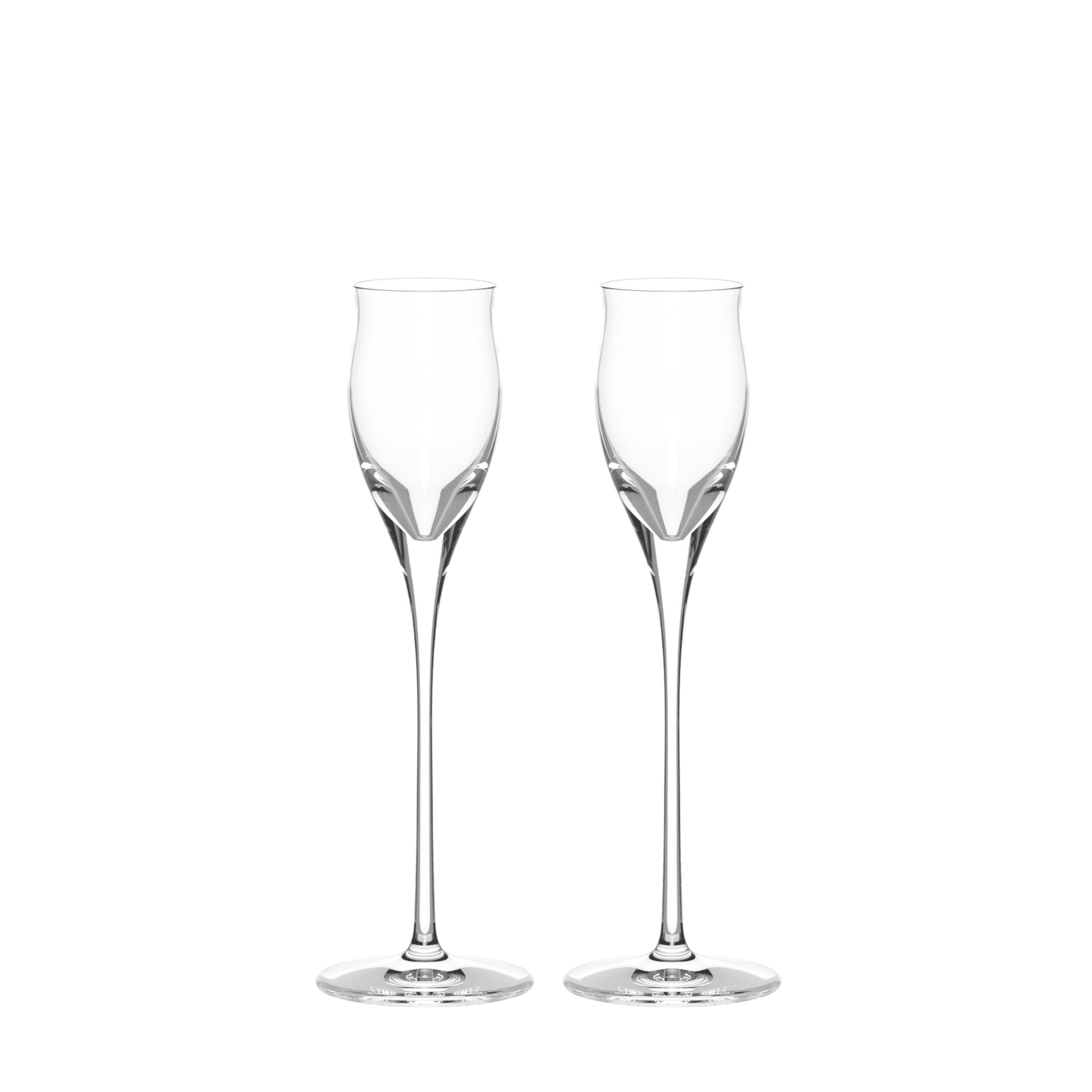 STÖLZLE LAUSITZ Serie Q1 Grappaglas Edelbrandglas mundgeblasen 2 Stück 60 ml