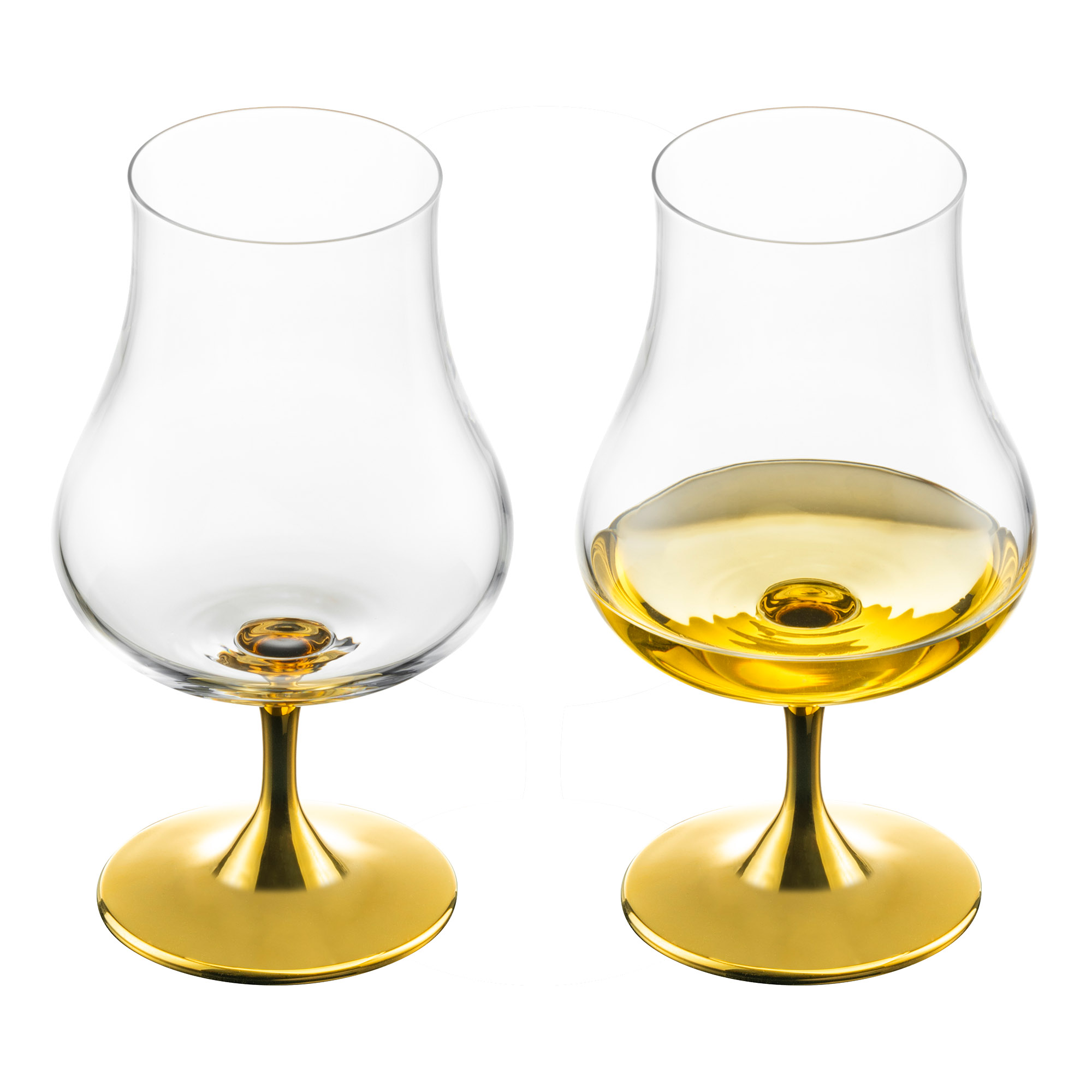 EISCH Spirituosenglas GENTLEMAN GOLD 2 Stück im Geschenkset Inhalt je 220 ml