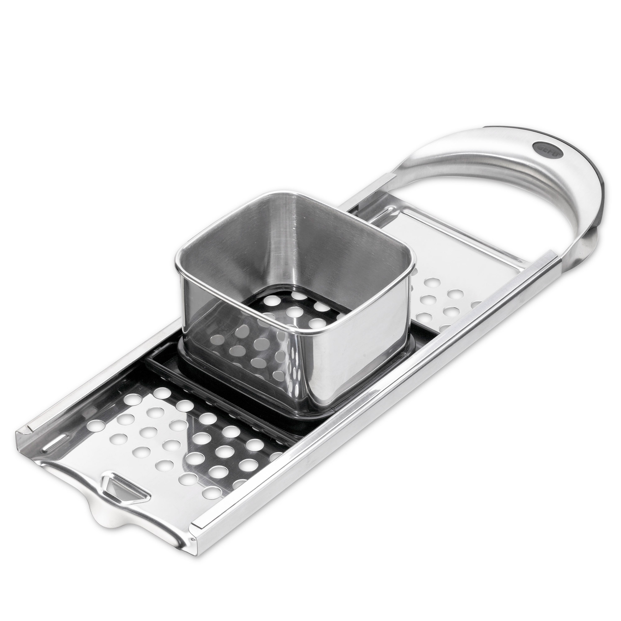 GEFU Spätzlehobel TRADIZIONE aus Edelstahl für kurze Spätzle Knöpflehobel
