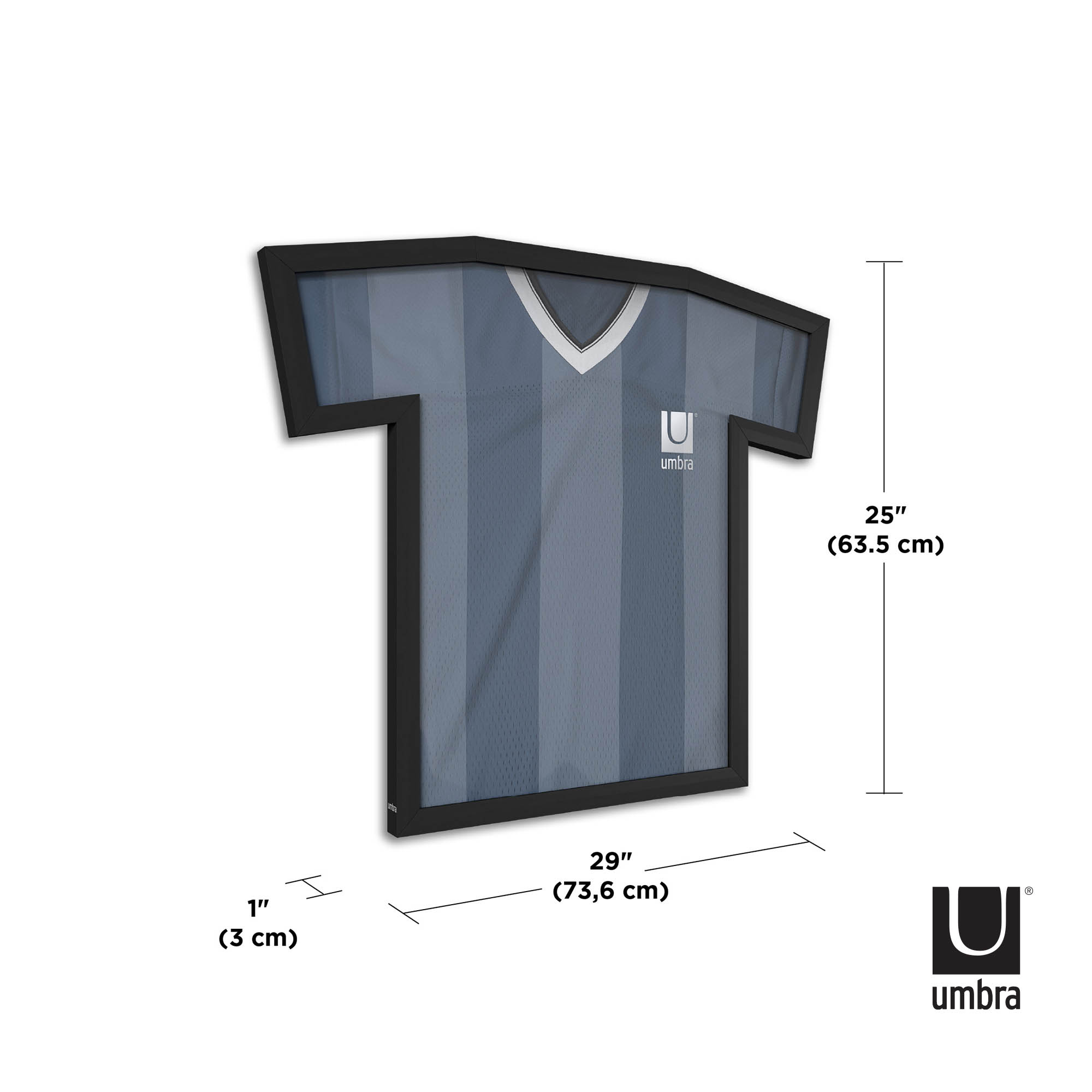 UMBRA picture frame for T-shirts and jerseys T-FRAME M black