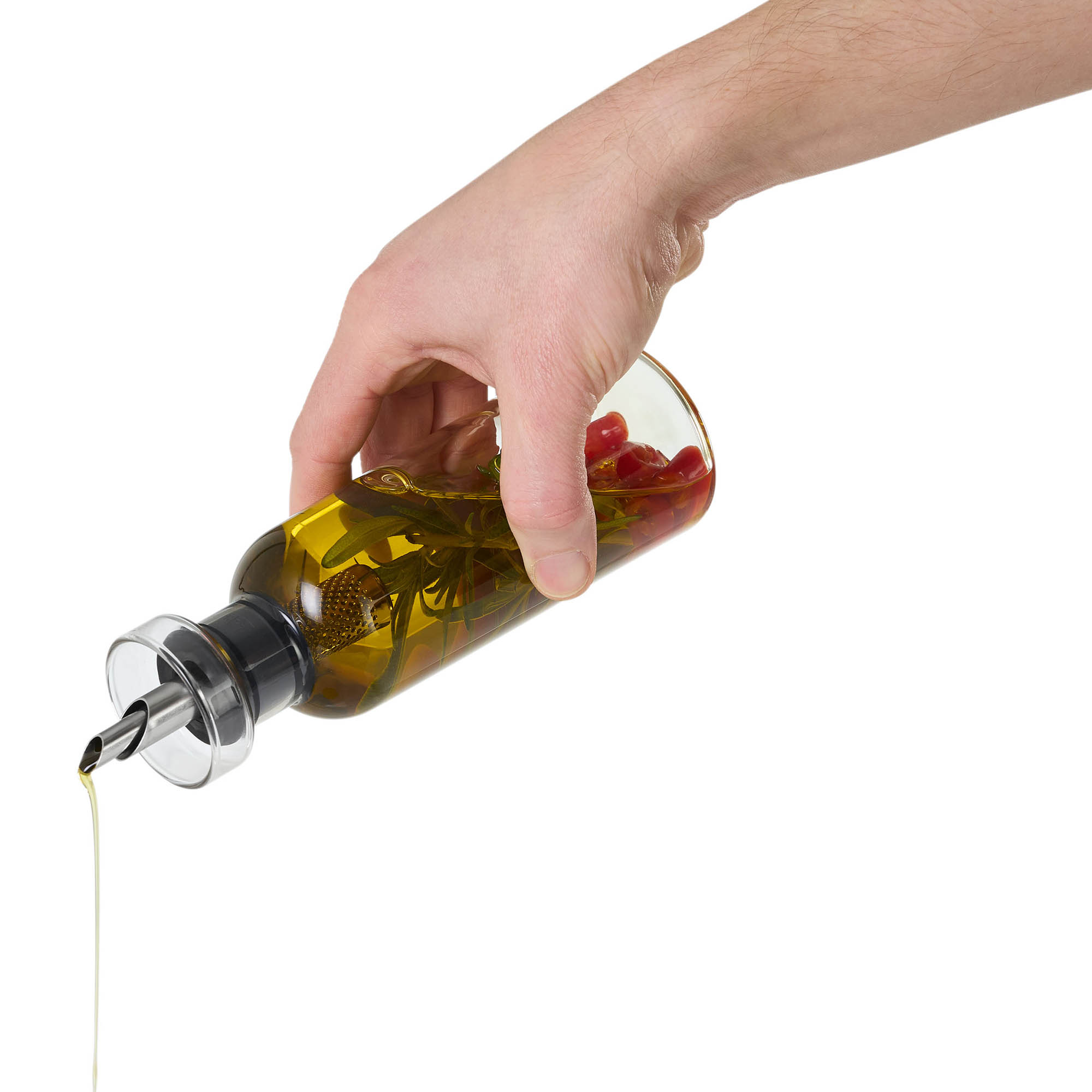 AdHoc Ölspender Essigspender AROMA POUR für tropffreies Ausgießen 300 ml