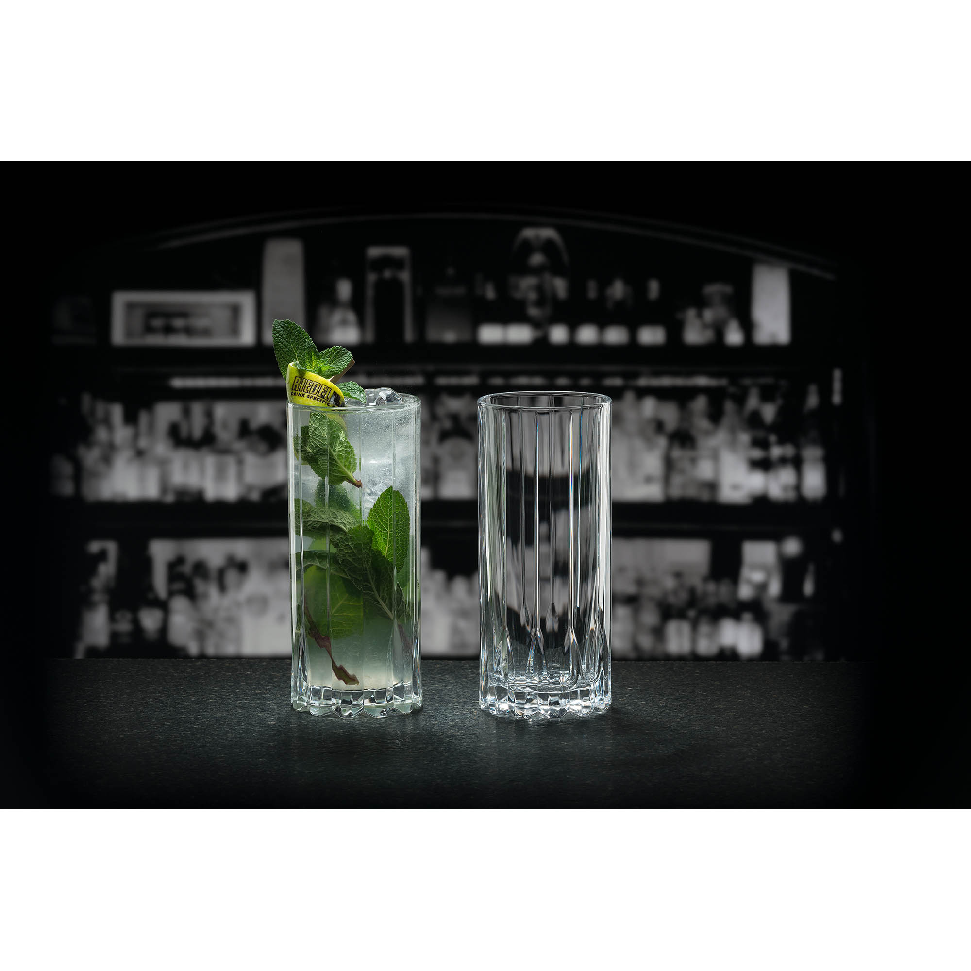 RIEDEL Drink Specific Glassware Set ROCKS & HIGHBALLS 4 x Tumbler 4 x Longdrink