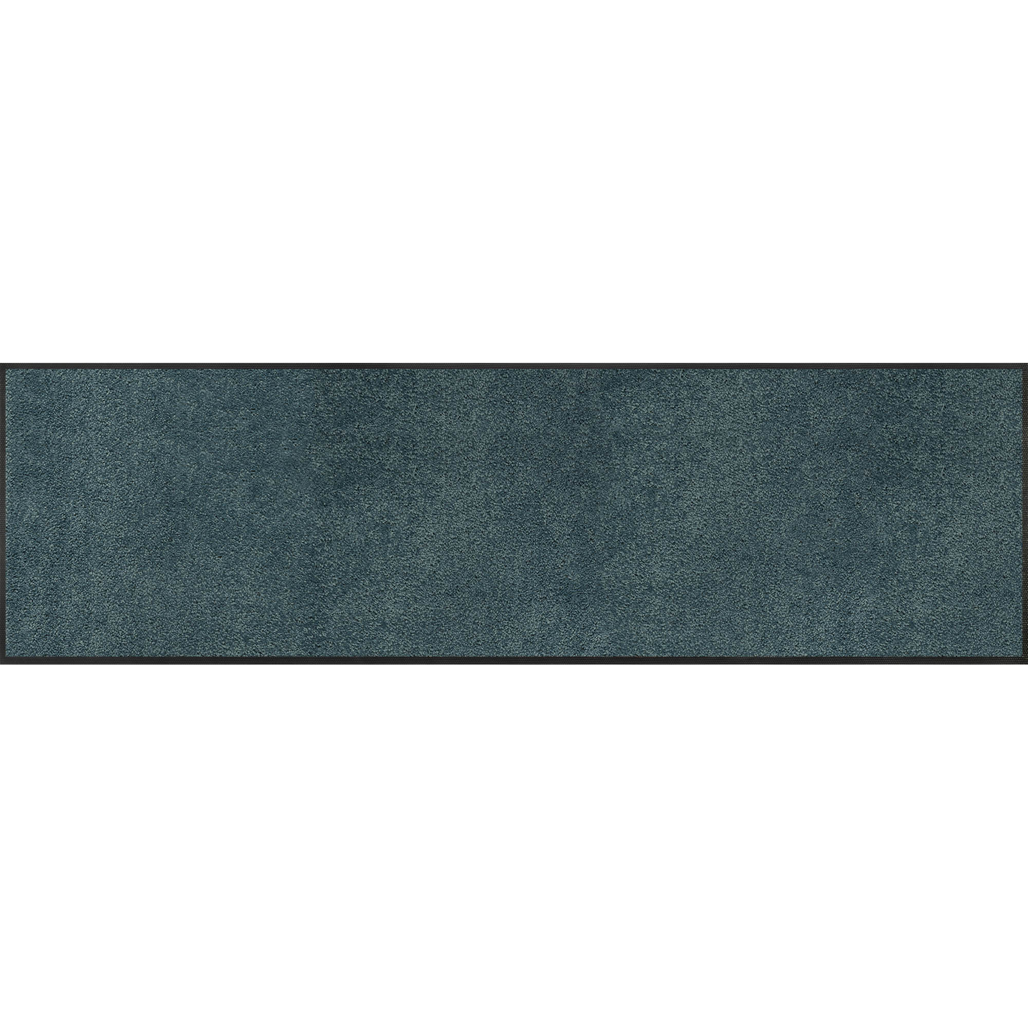 WASH + DRY Schuhablagematte Fußmatte 35 x 120 cm Monocolour ORIGINAL Denim Blue