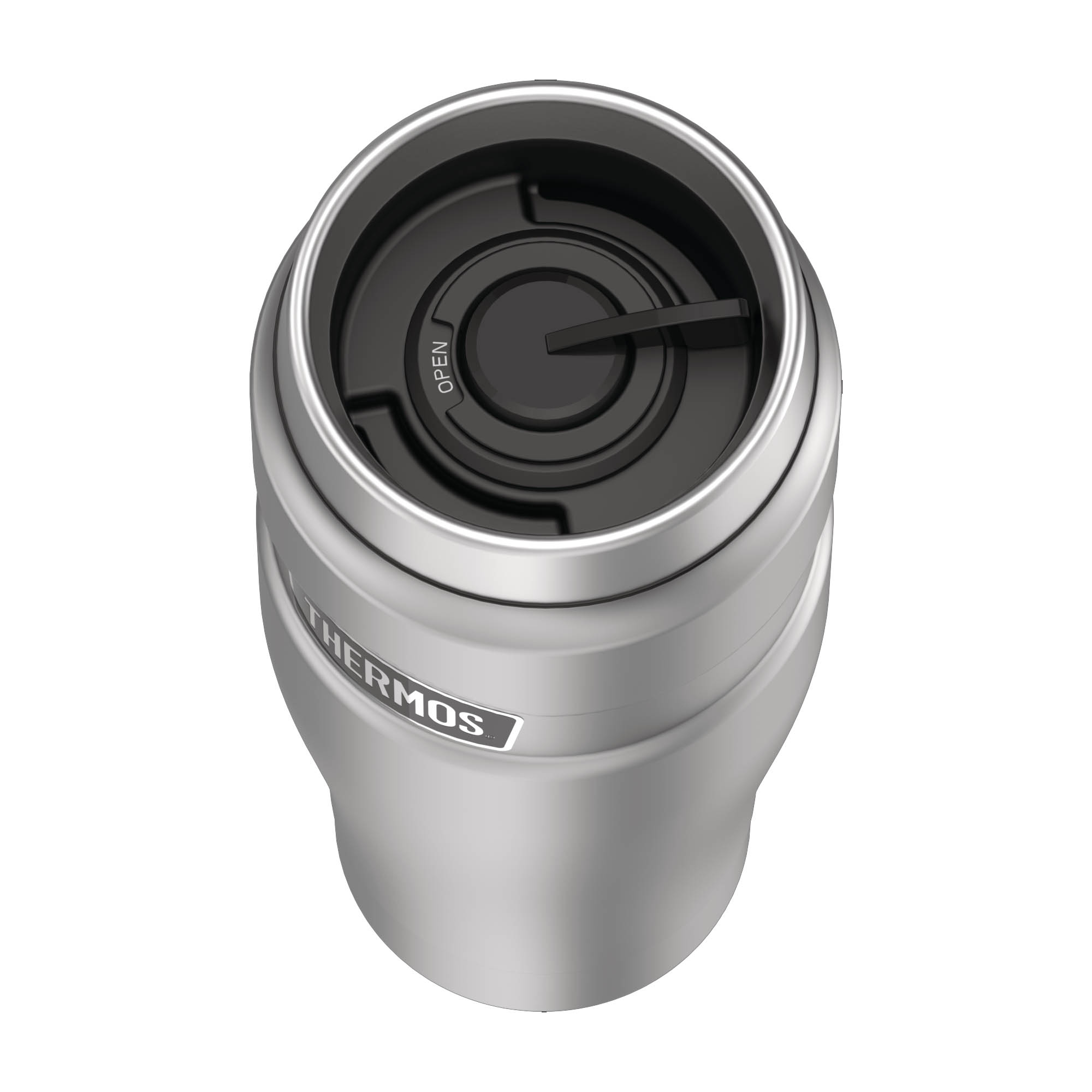 THERMOS STAINLESS KING MUG, matt stainless steel, 0.47 litres
