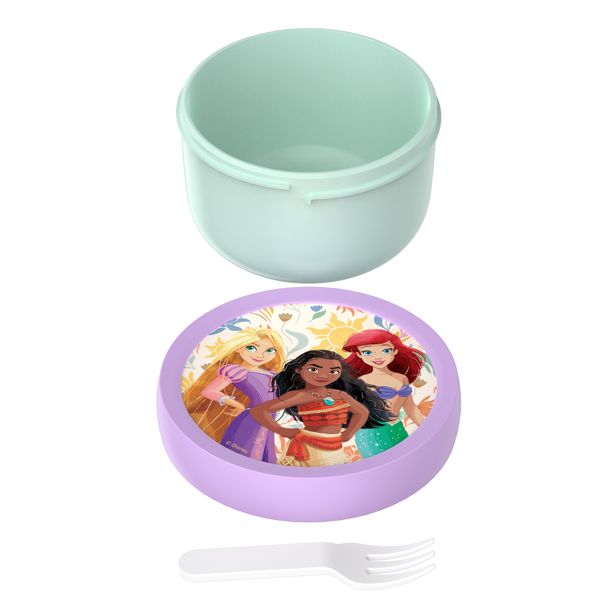 MEPAL Fruchtbox für Kinder CAMPUS Snackbox 0,3 Liter Motiv PRINCESS POWER