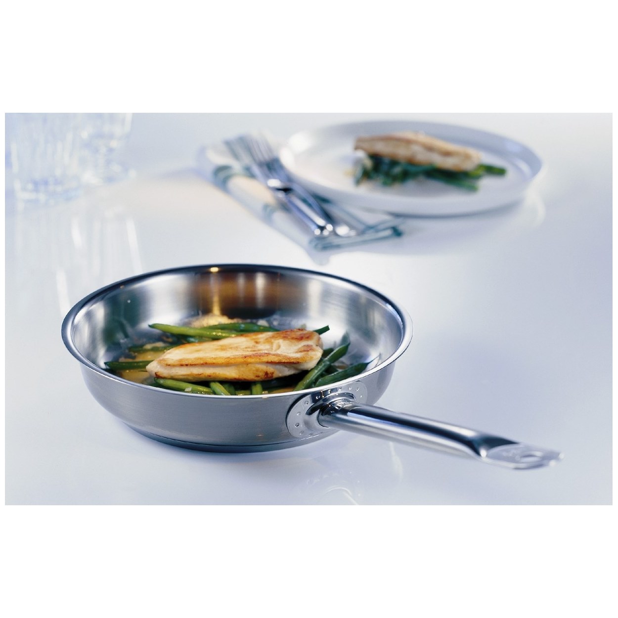 FISSLER Original-Profi Collection Bratpfanne 28 cm mit Hochraumdeckel