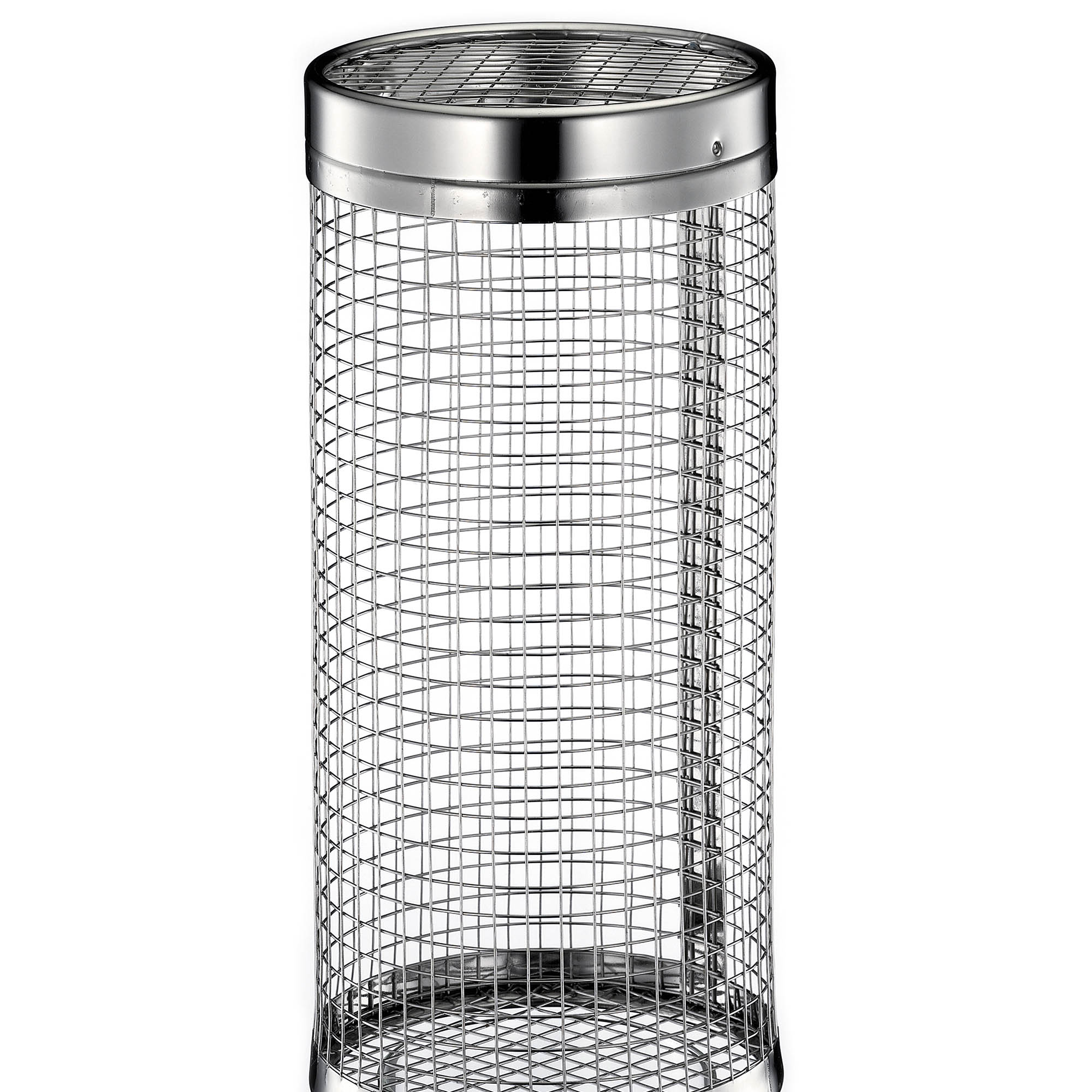 KÜCHENPROFI Grillkorb RONDO Edelstahl 20,5 x 9,5 cm