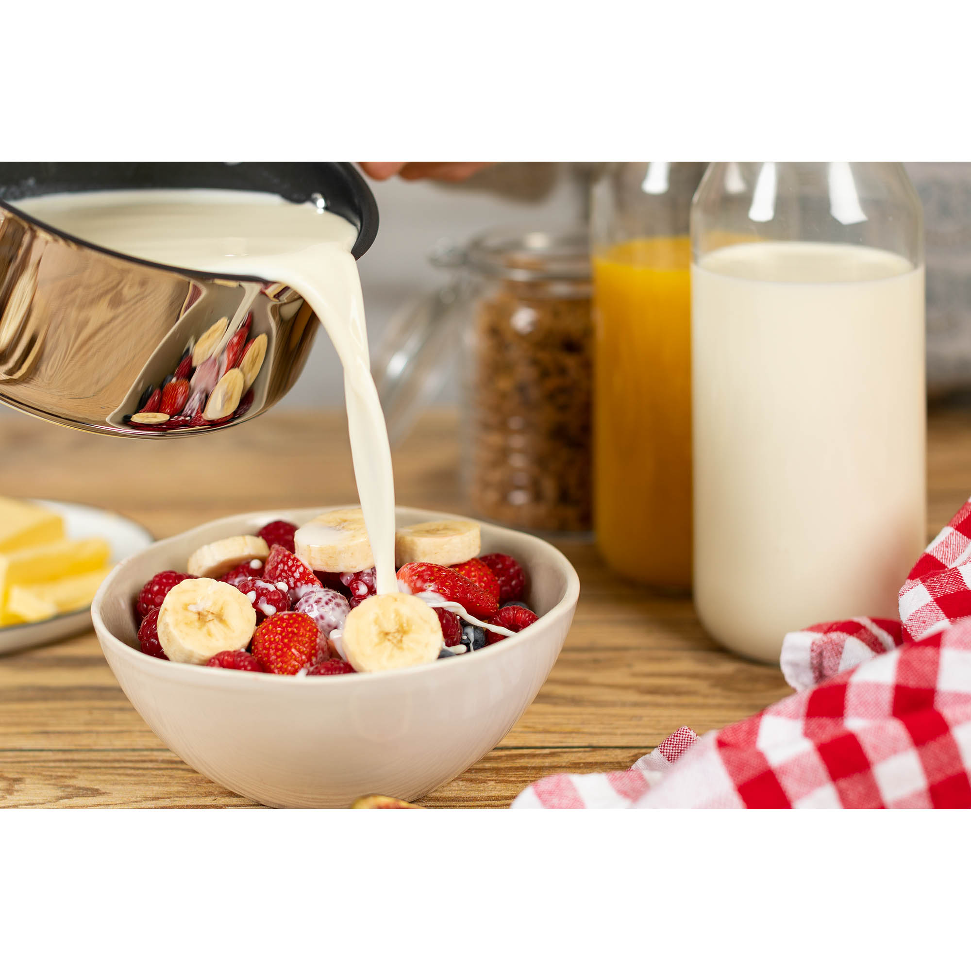 KUHN RIKON ALLROUND milk pan 16 cm 1.5 litre non-stick saucepan