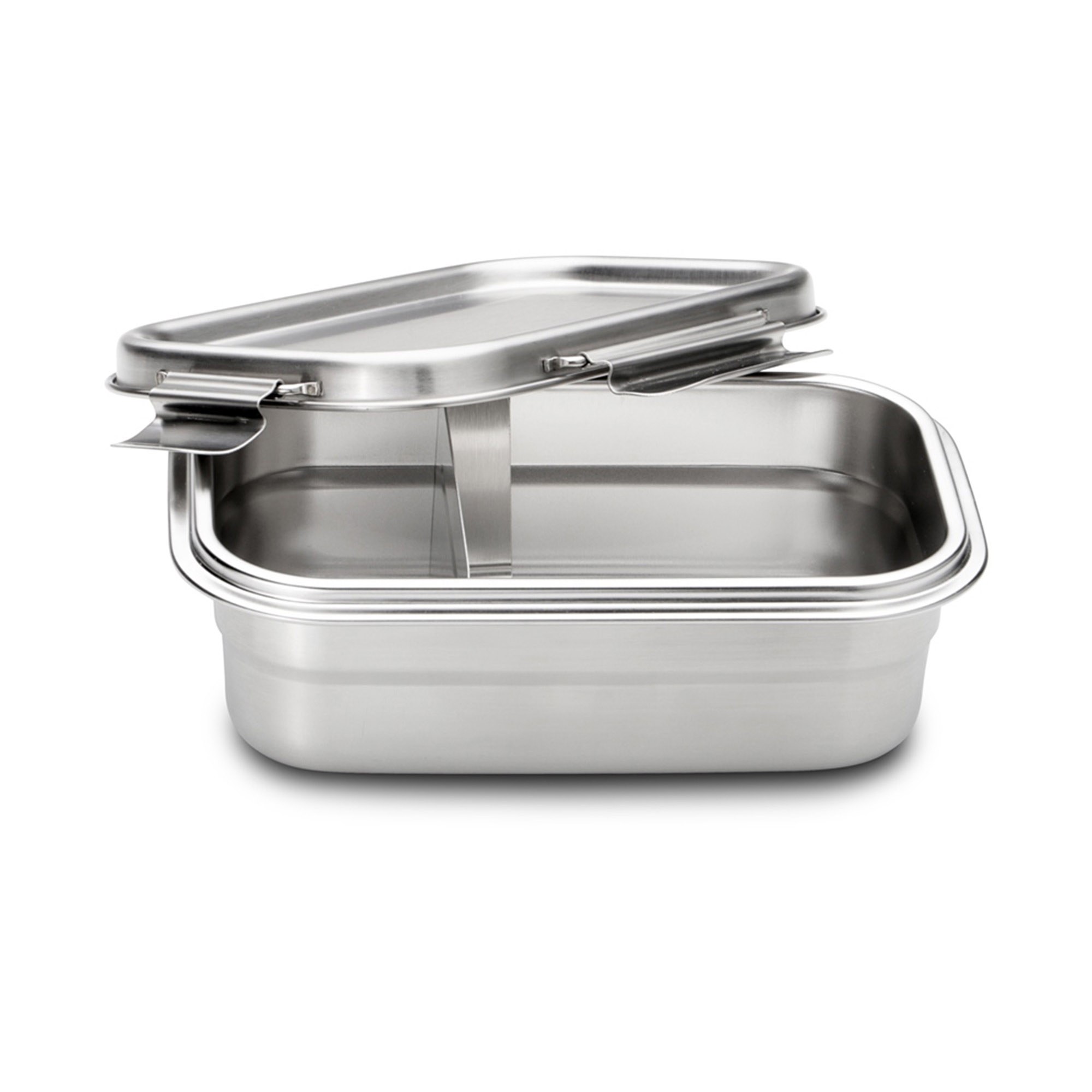 WEIS Vesperdose Lunchbox aus Edelstahl tiefe Form 0,75 Liter