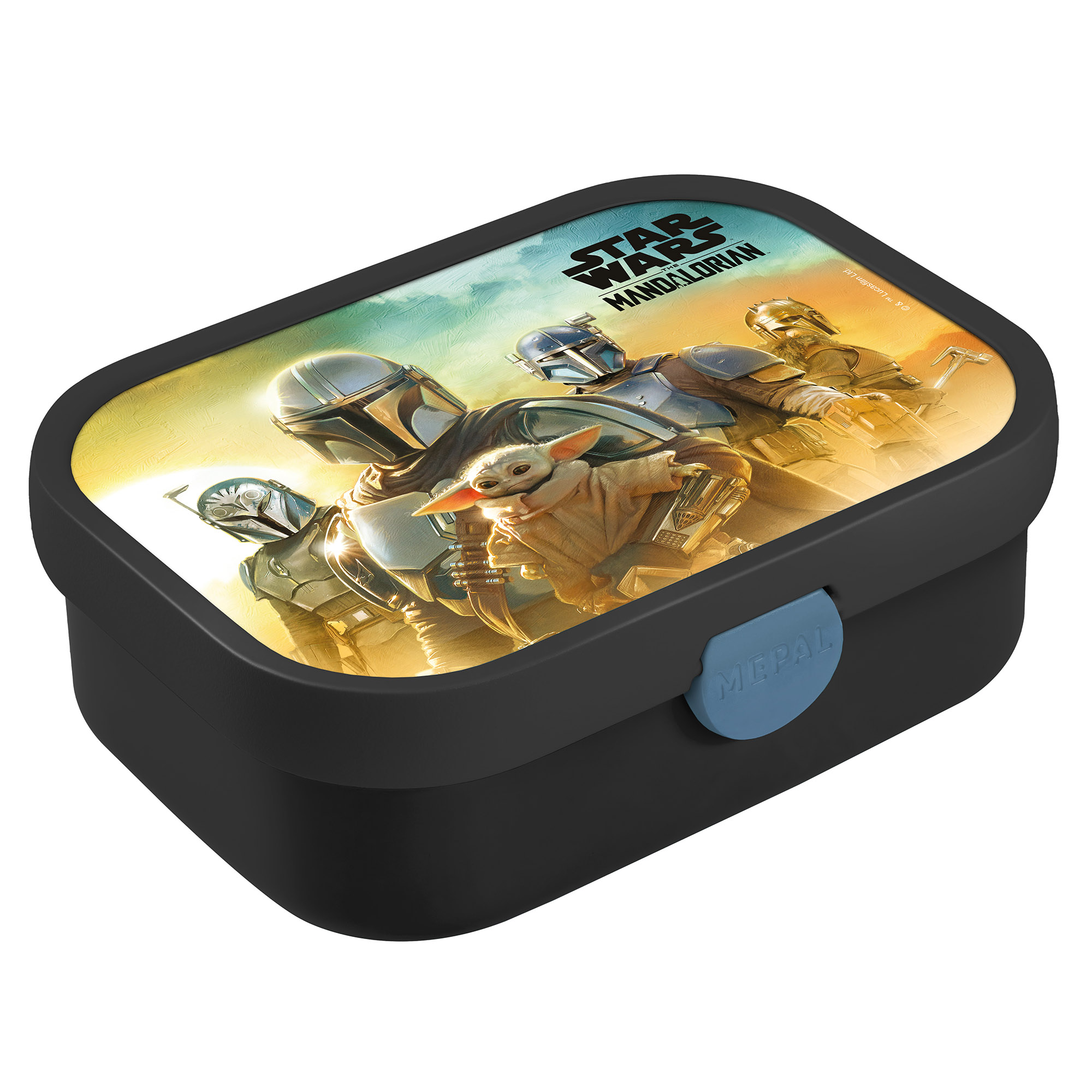 MEPAL Brotdose mit Bento-Einsatz CAMPUS 0,75 Liter Motiv Star Wars Mandalorian
