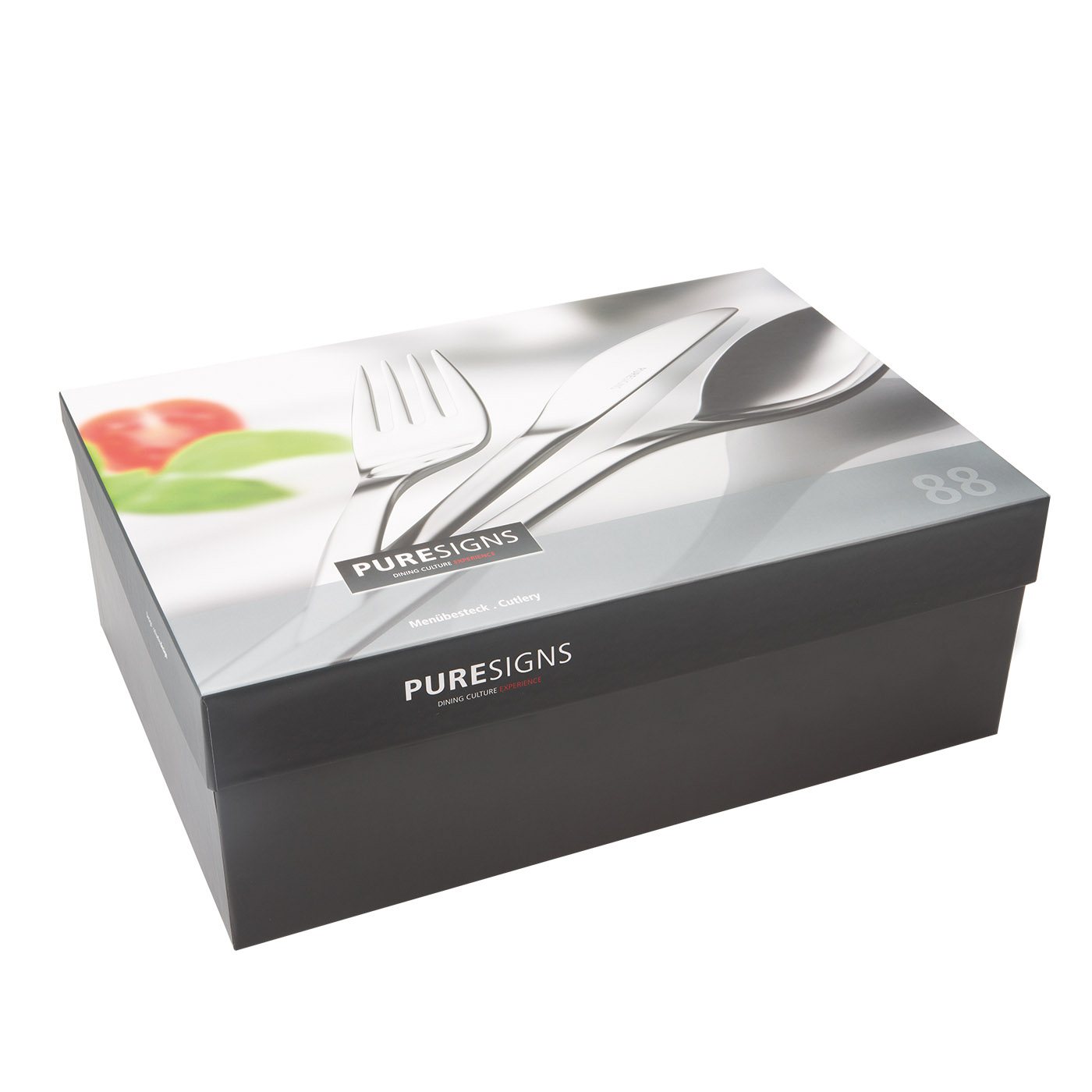 PURESIGNS VENTI 88-piece cutlery set, matt finish