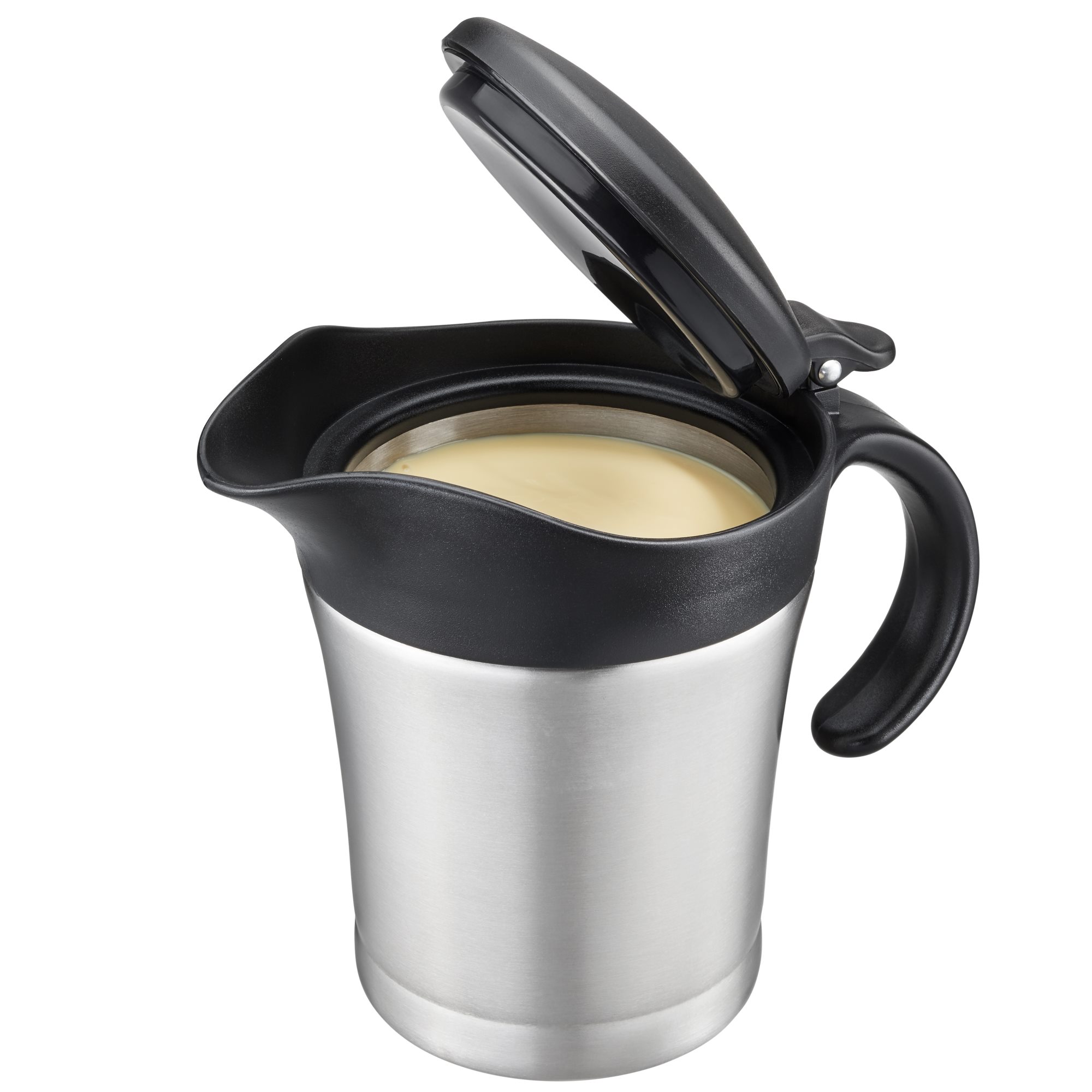 GEFU Thermo-Sauciere TREAT aus doppelwandigem Edelstahl