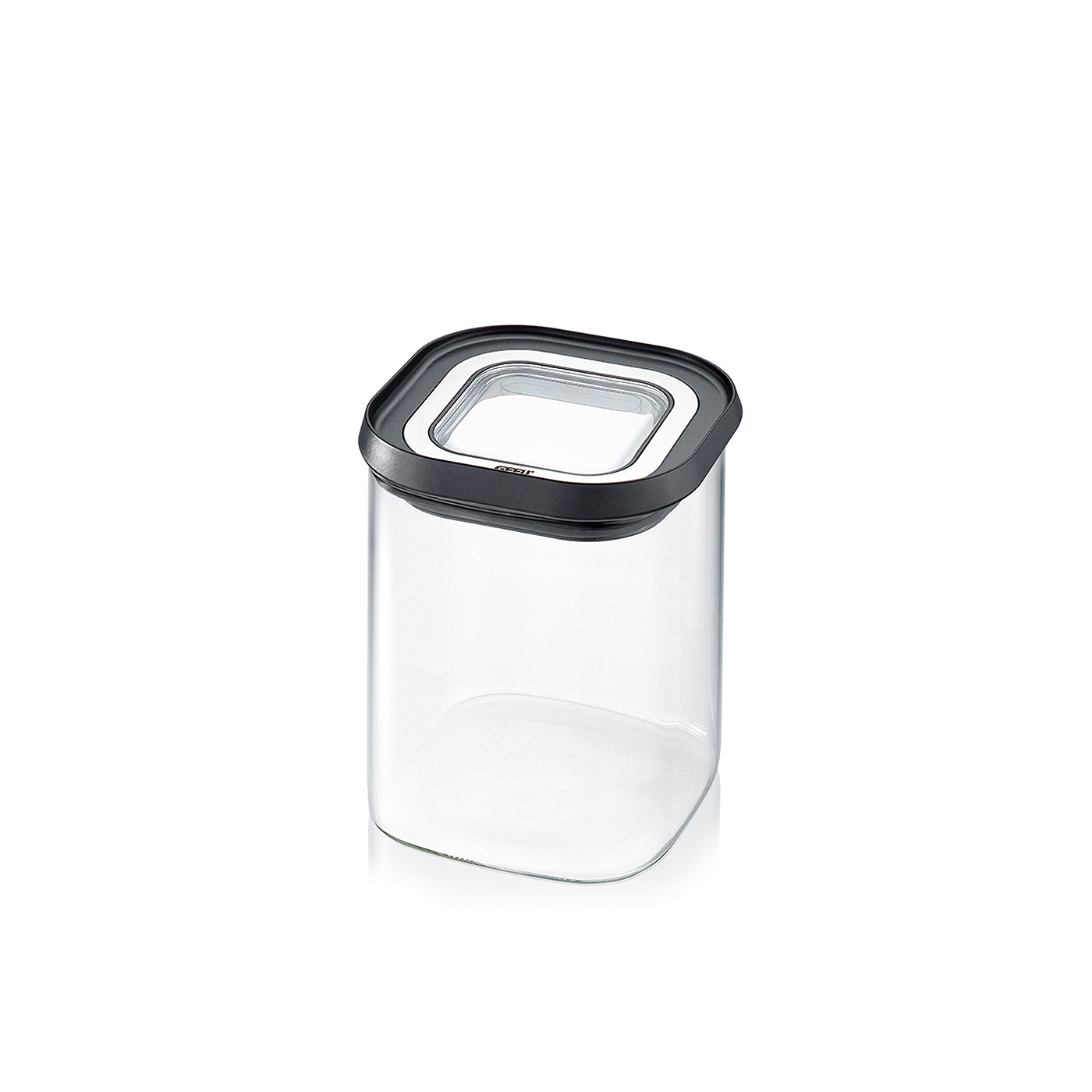 GEFU Vorratsdose Vorratsbehälter PANTRY 0,9 Liter Borosilikatglas