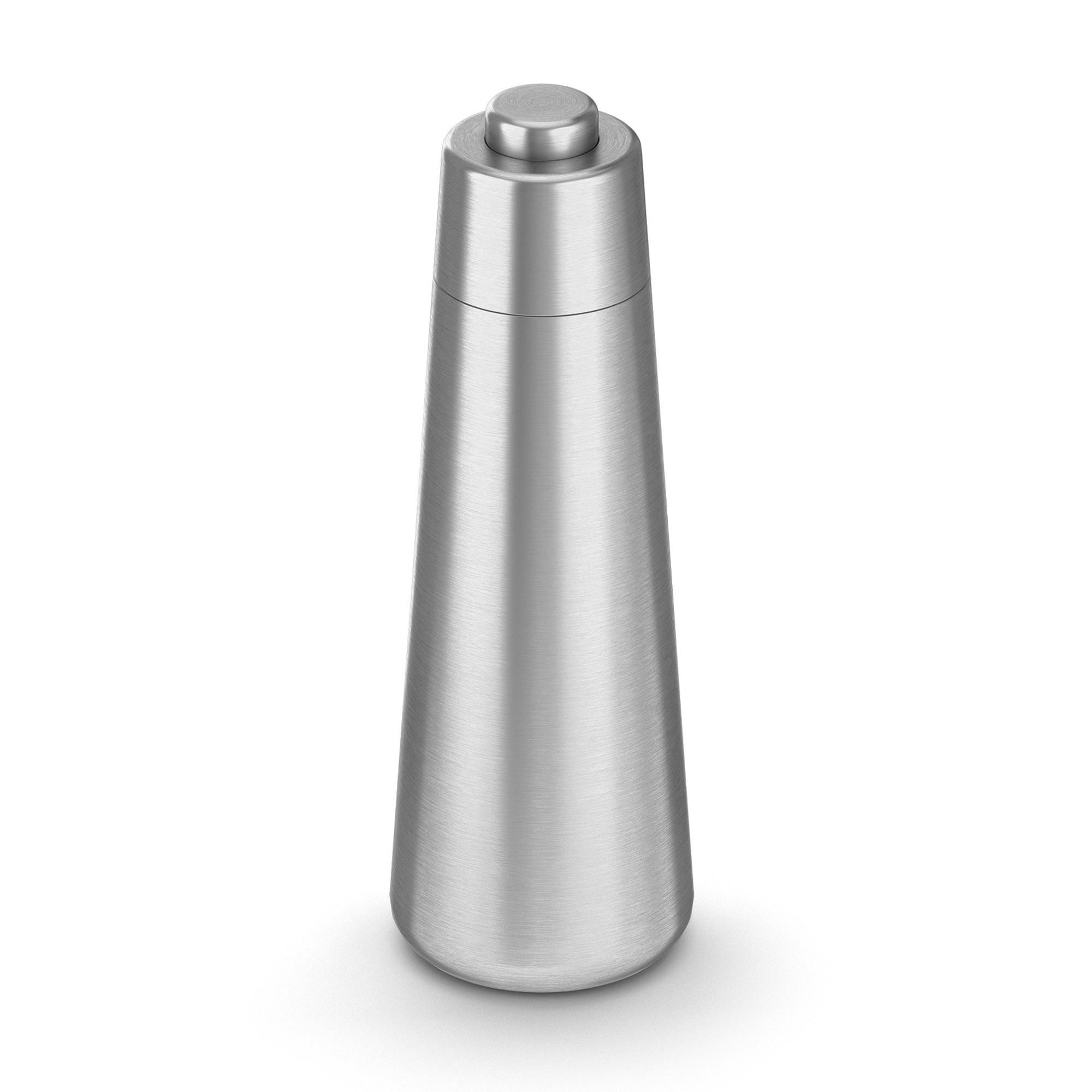 ZACK ACIO series sweetener dispenser 14.3 cm in matt brushed stainless steel