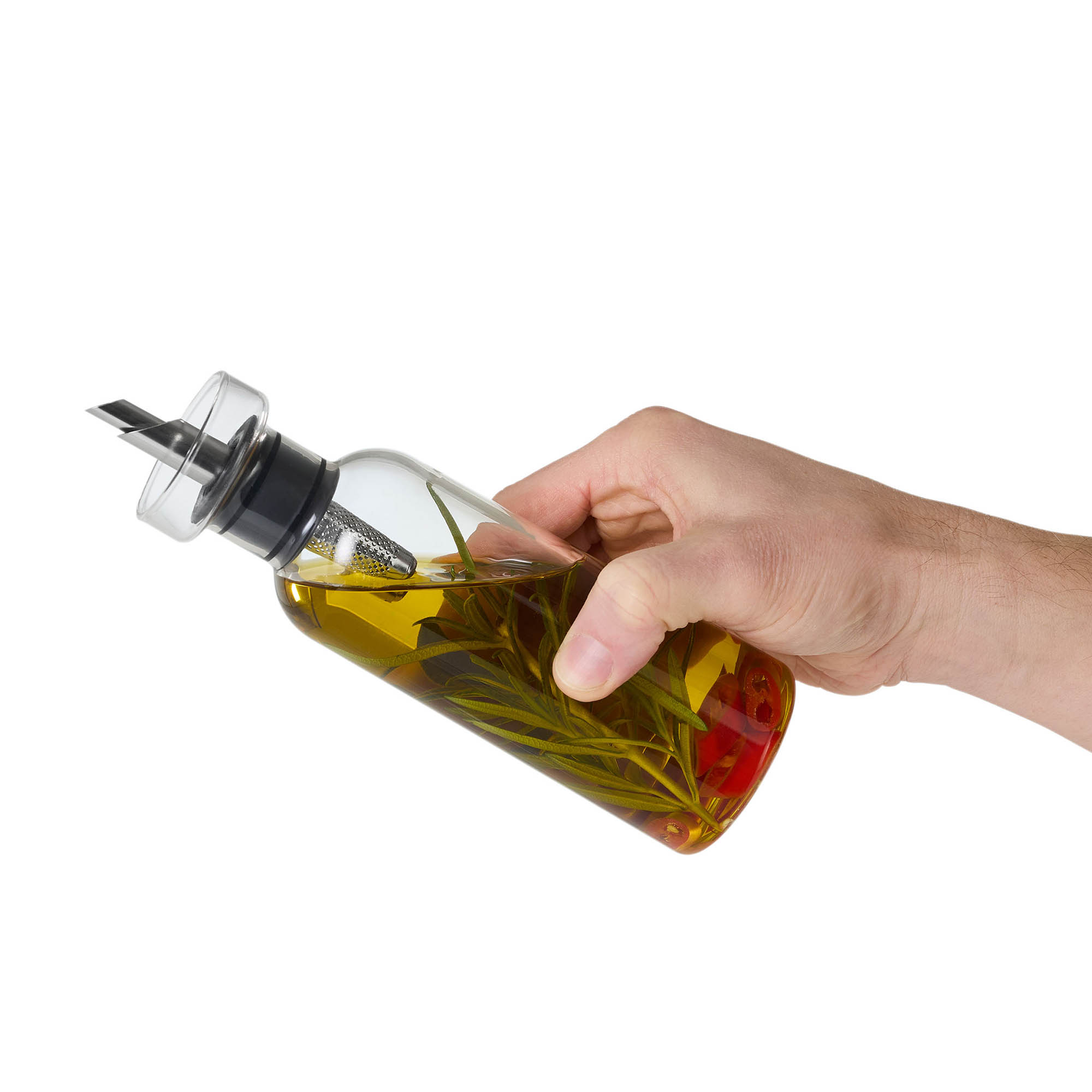 AdHoc Ölspender Essigspender AROMA POUR für tropffreies Ausgießen 300 ml