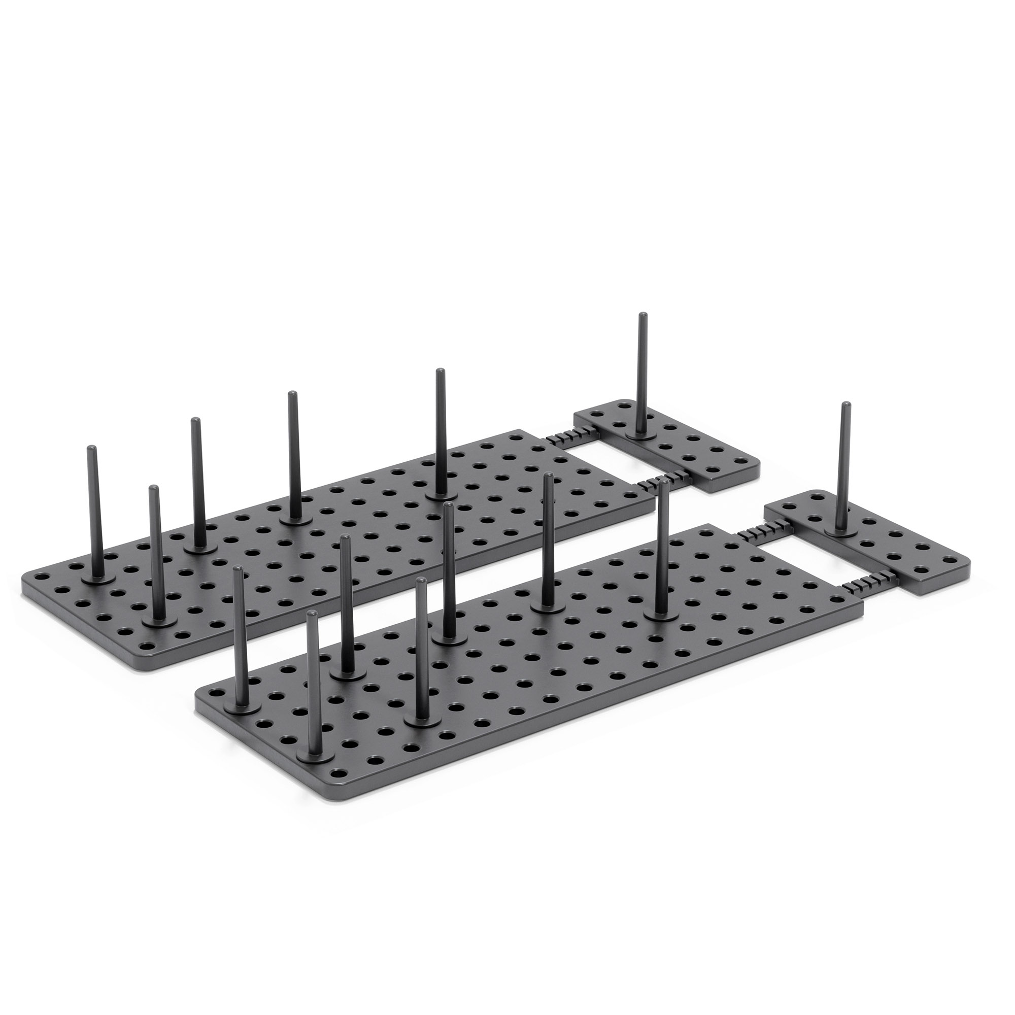 UMBRA Variabler 2-teiliger Schubladen-Organizer PEGGY anthrazit