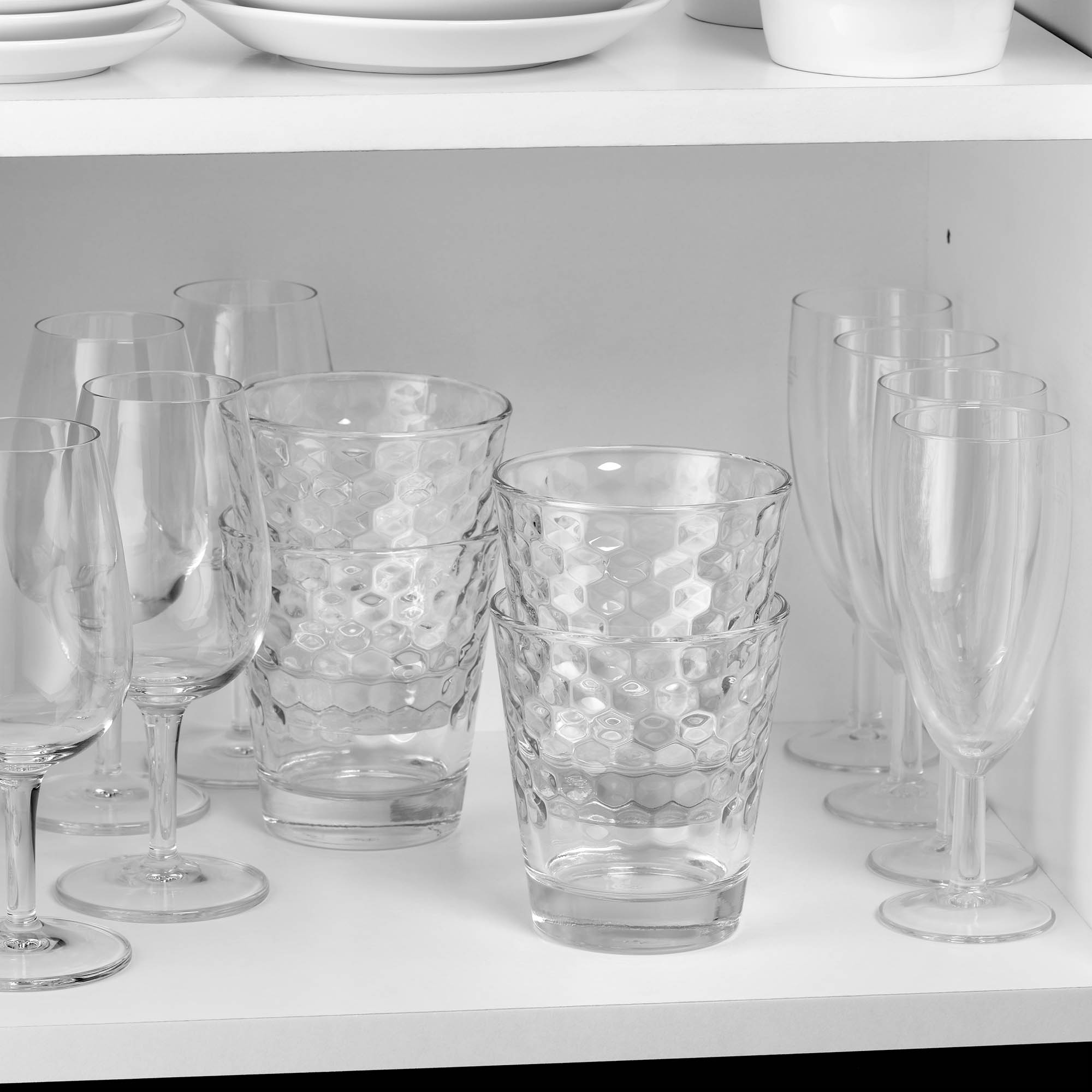WMF Tumbler Latte Macchiato-Gläser COFFEE TIME 4er-Set 230 ml Longdrinkgläser