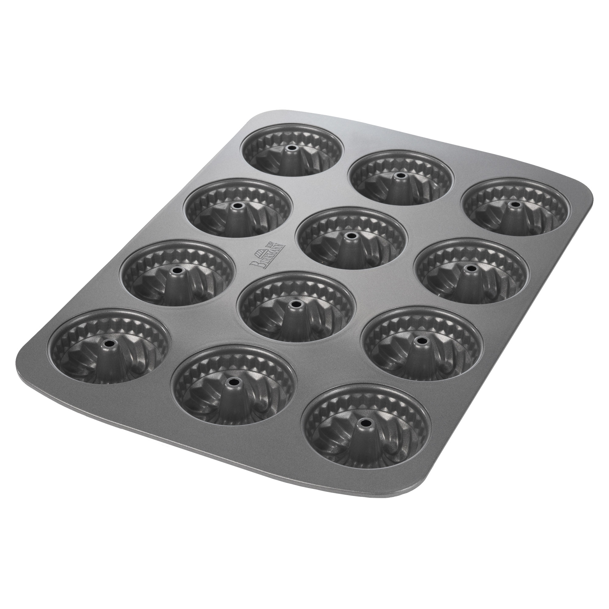 BIRKMANN Mini-Gugelhupf-Blech EASY BAKING für 12 Stück Ø 7 cm