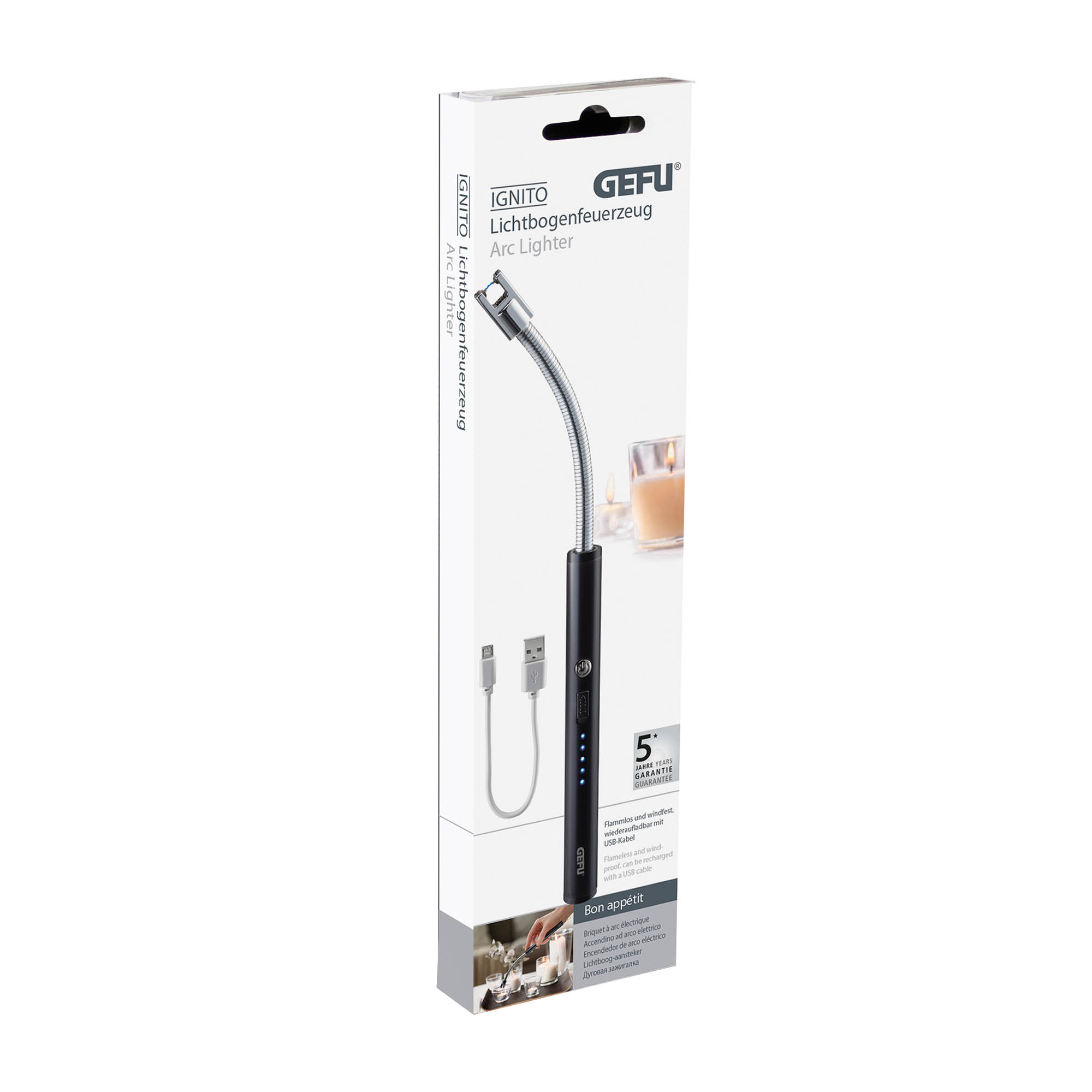 GEFU arc lighter IGNITO