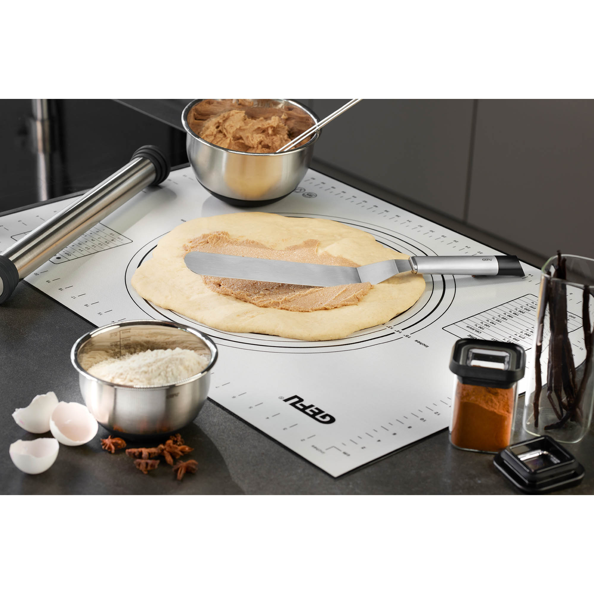 GEFU Winkelpalette PRIMELINE Edelstahl 21 cm