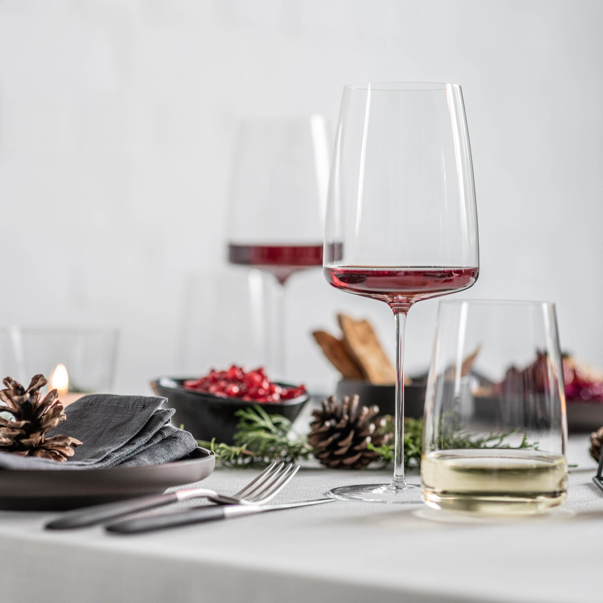 ZWIESEL GLAS SIMPLIFY series Universal glass water glass mouth-blown 2 pieces 530 ml