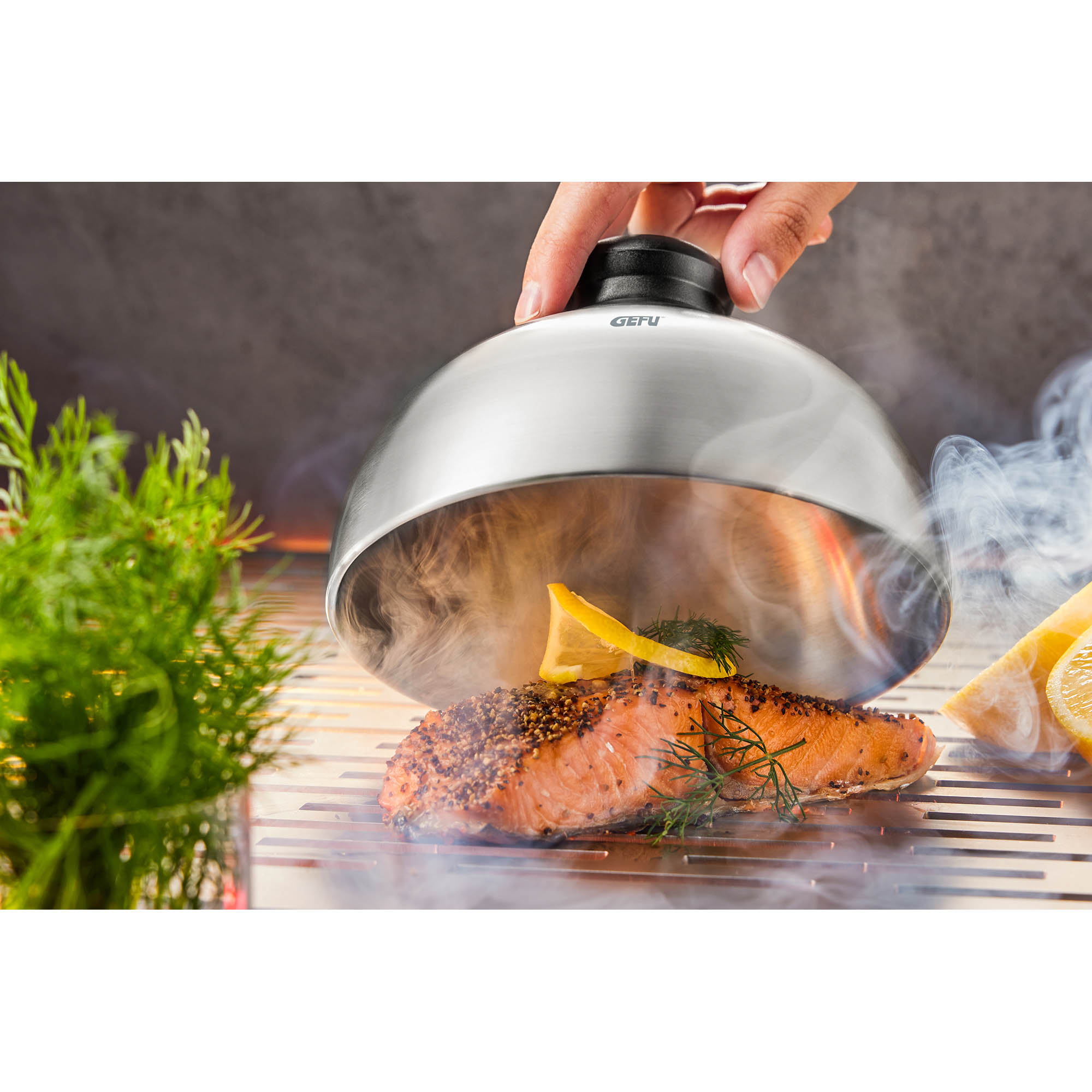 GEFU BBQ Burgerglocke Schmelzglocke