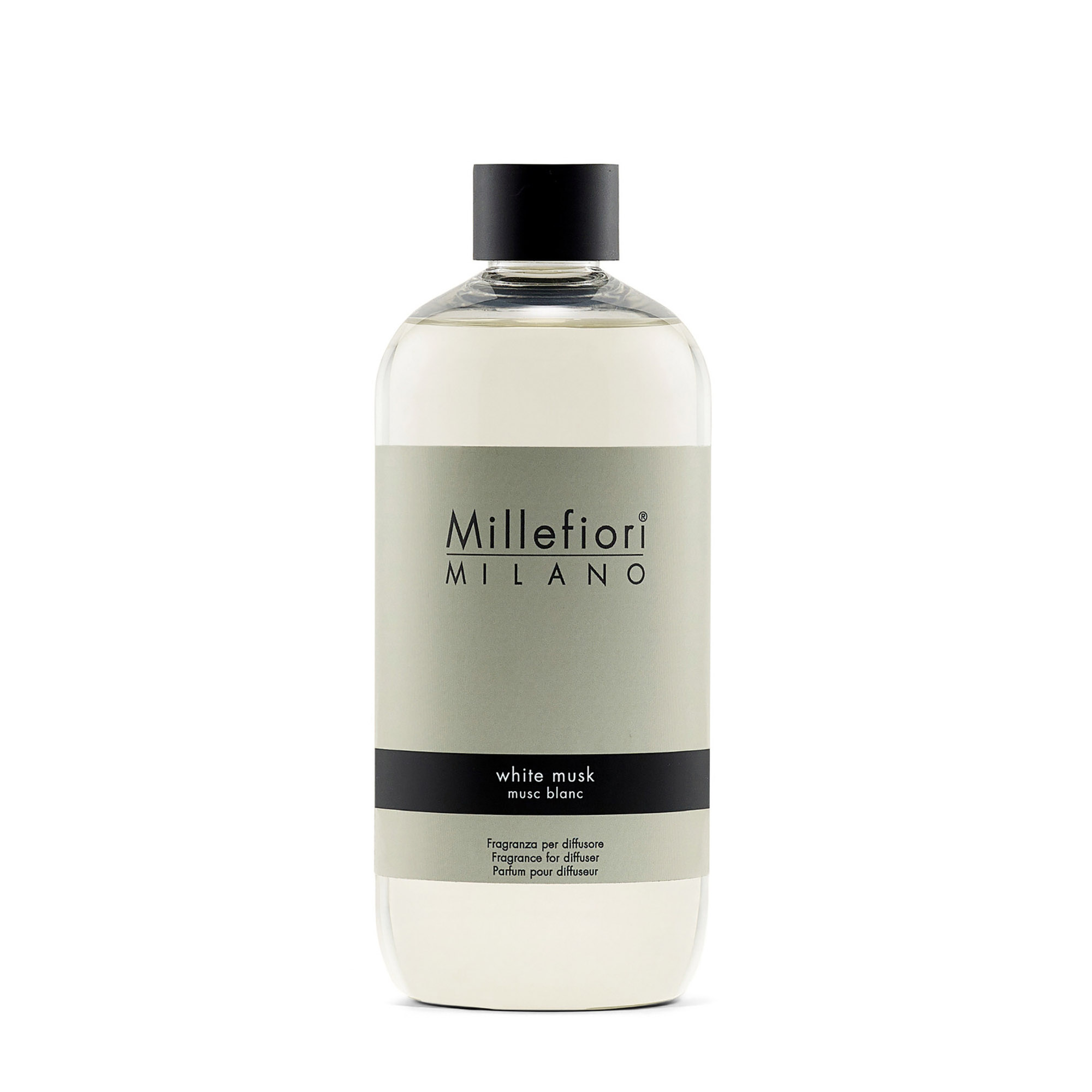 MILLEFIORI MILANO Raumduft Diffuser Nachfüllflasche 500 ml WHITE MUSK