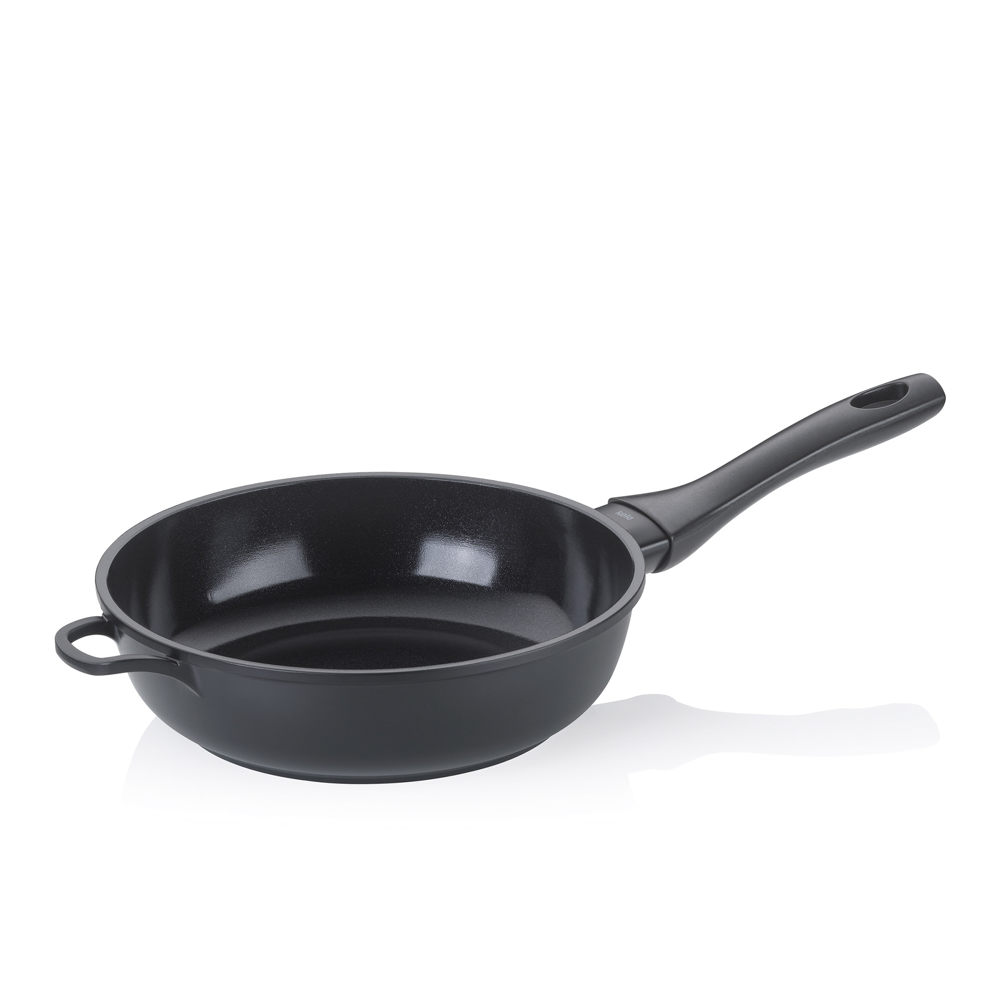 KELA Schmorpfanne ATURA mit Keramikversiegelung PTFE-frei 24 cm INDUKTION